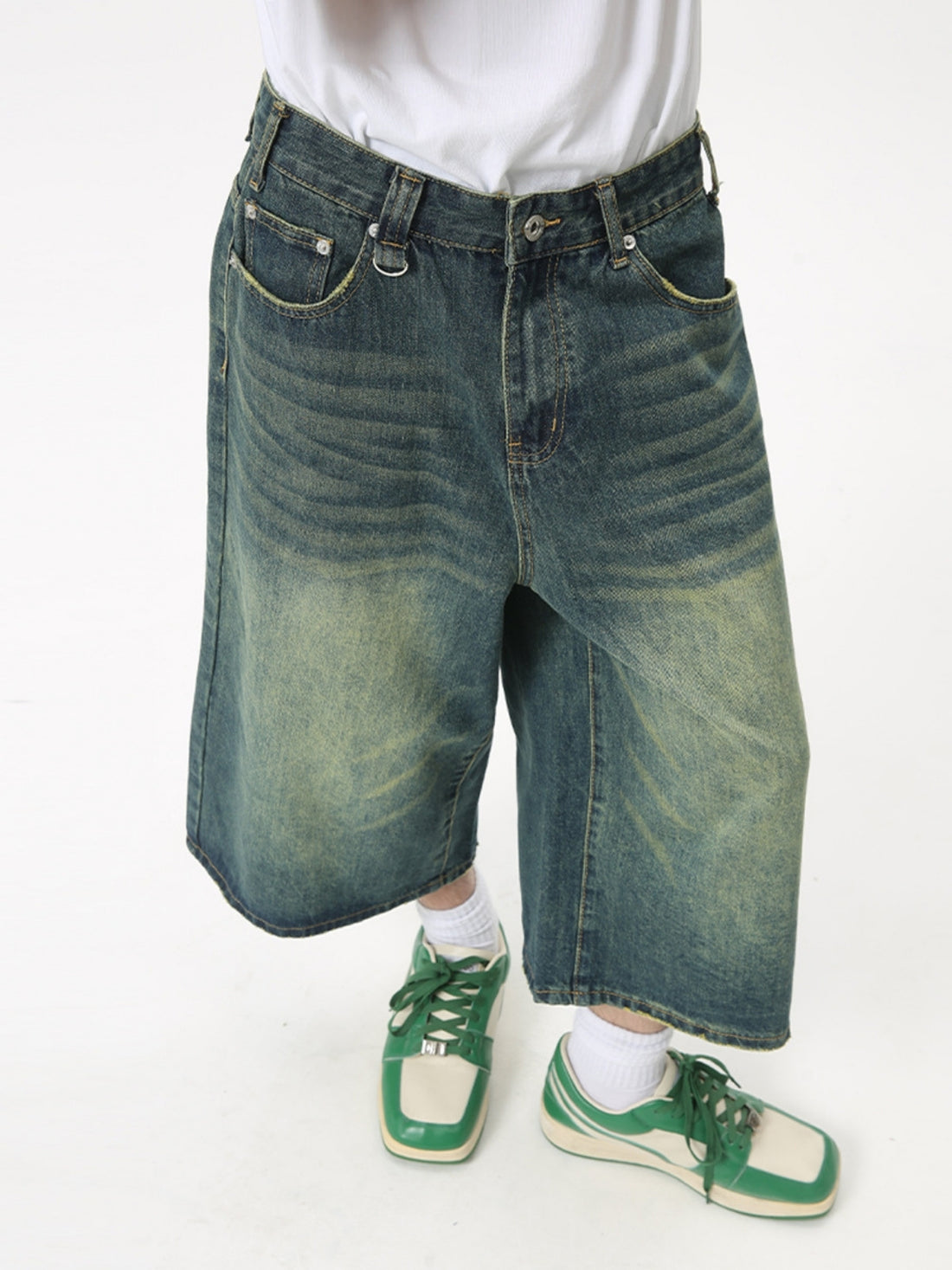 SUFFERS - Loose Denim Jorts | TEENWEAR.EU