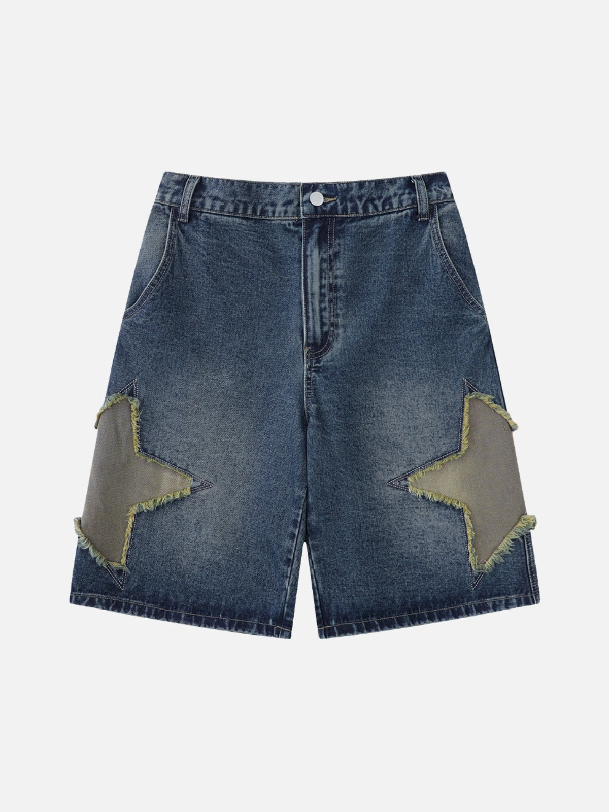 STARENDY - Loose Denim Shorts Blue | TEENWEAR.EU