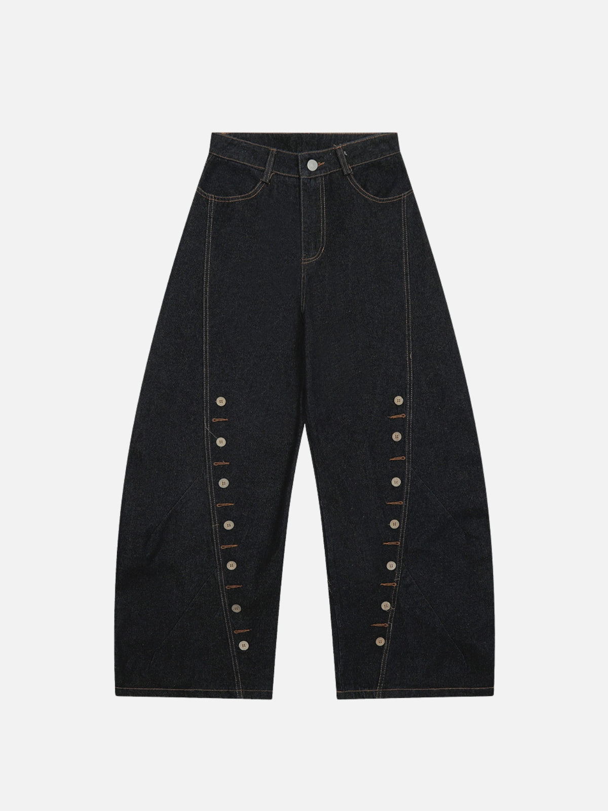 CRAZIO - Baggy Graphic Jeans Blue | Teenwear.eu