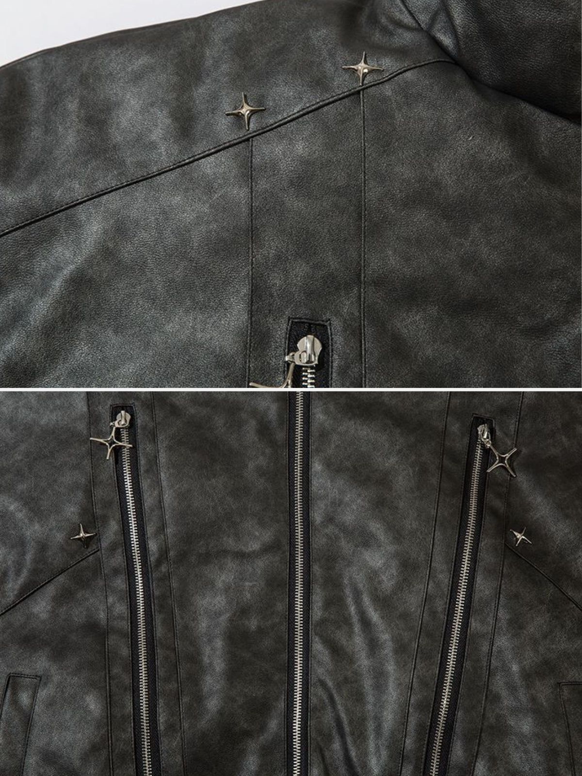 METEOR - Puffer Leather Jacket | TEENWEAR.EU