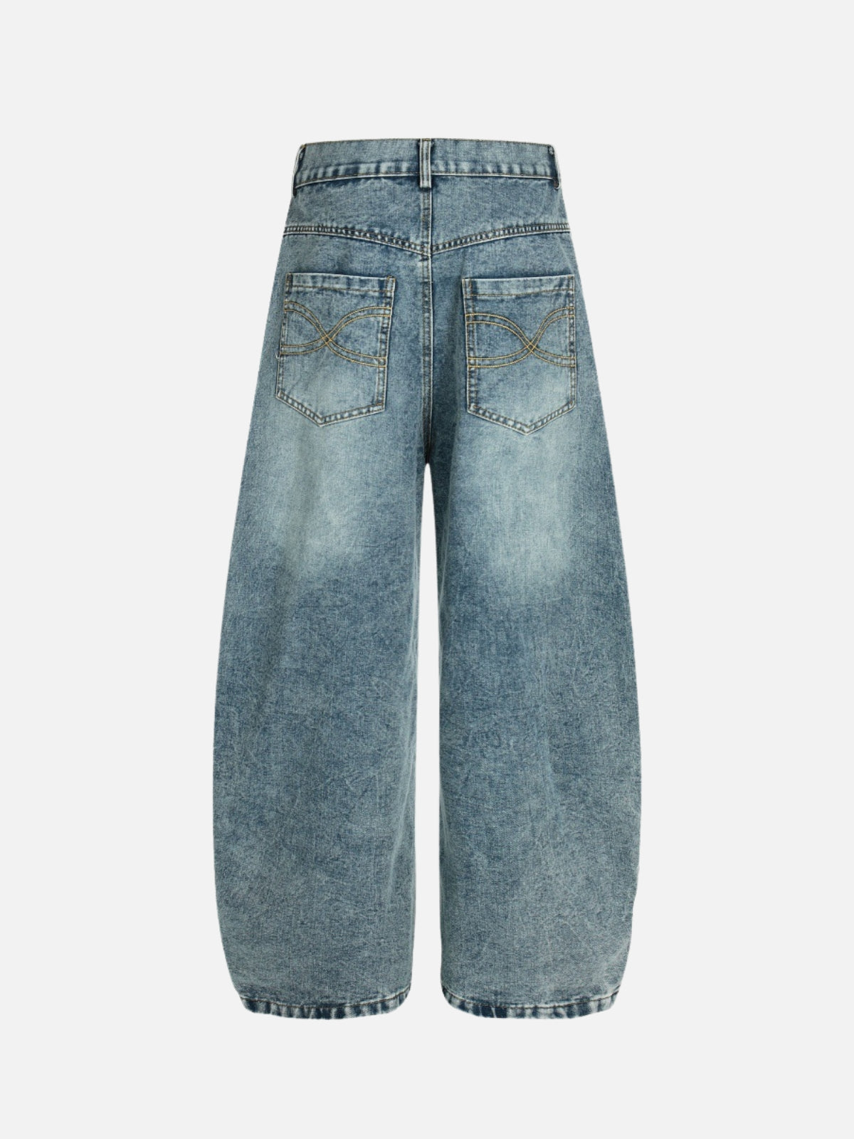 GLO-UP - Baggy Graphic Jeans