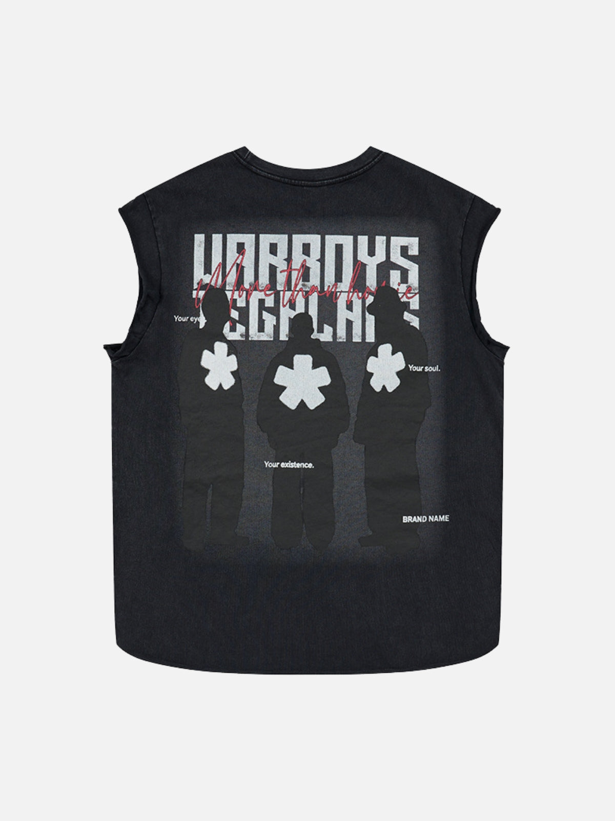 ROCKY - Oversized Graphic Tank Top