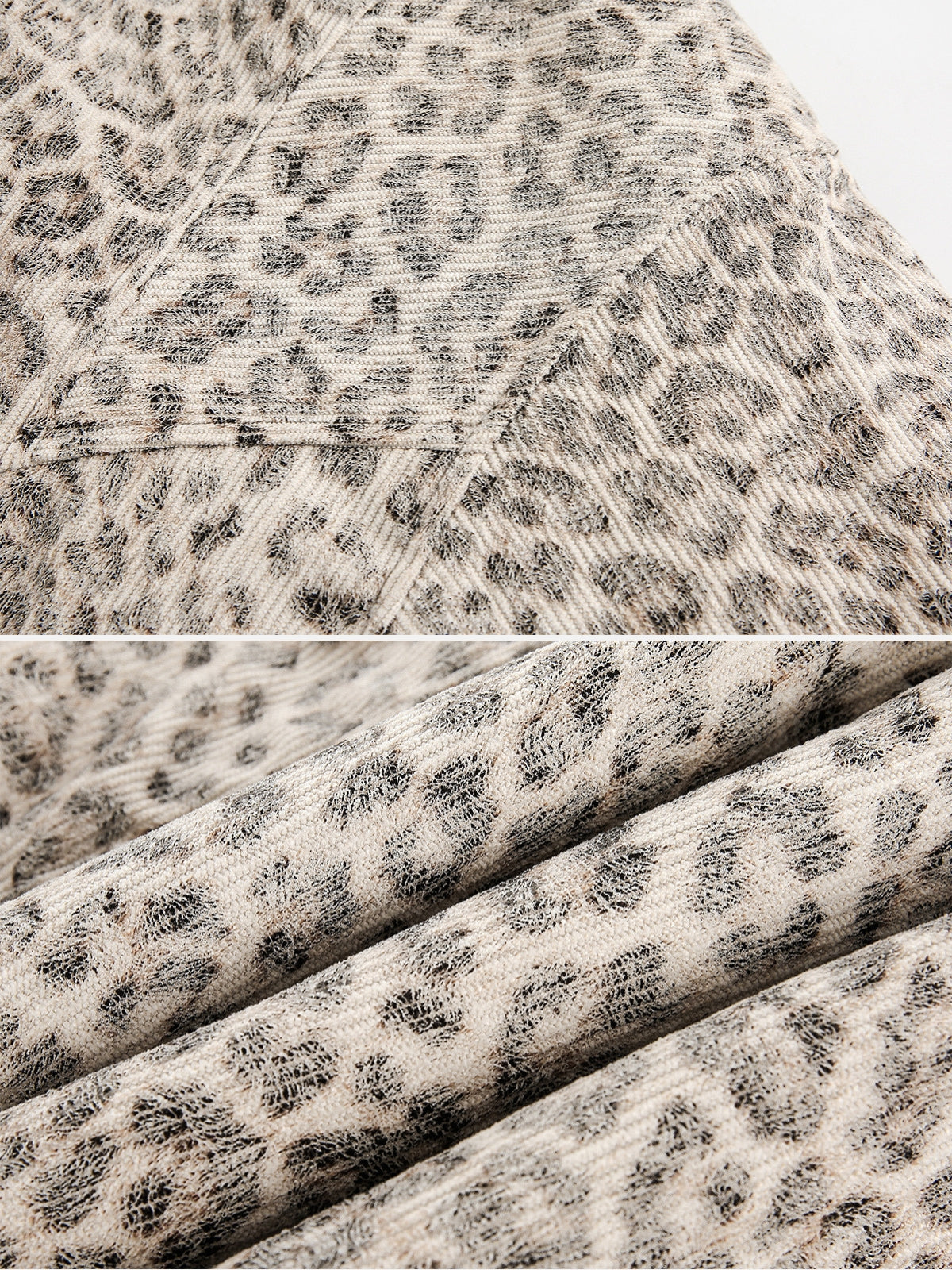 WILD VEIL - Oversized Leopard Print Jacket | TEENWEAR.EU