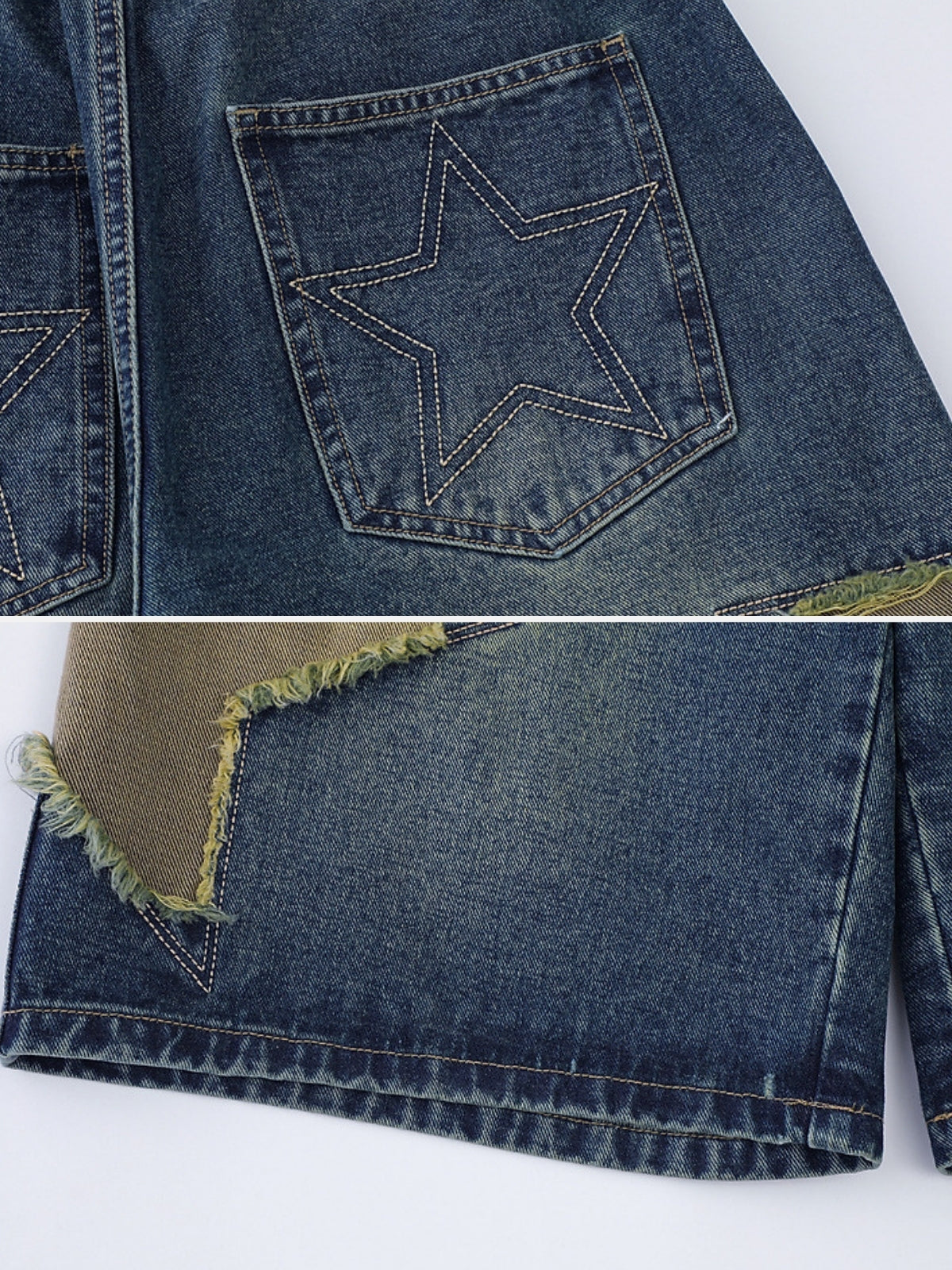 STARENDY - Loose Denim Shorts | TEENWEAR.EU