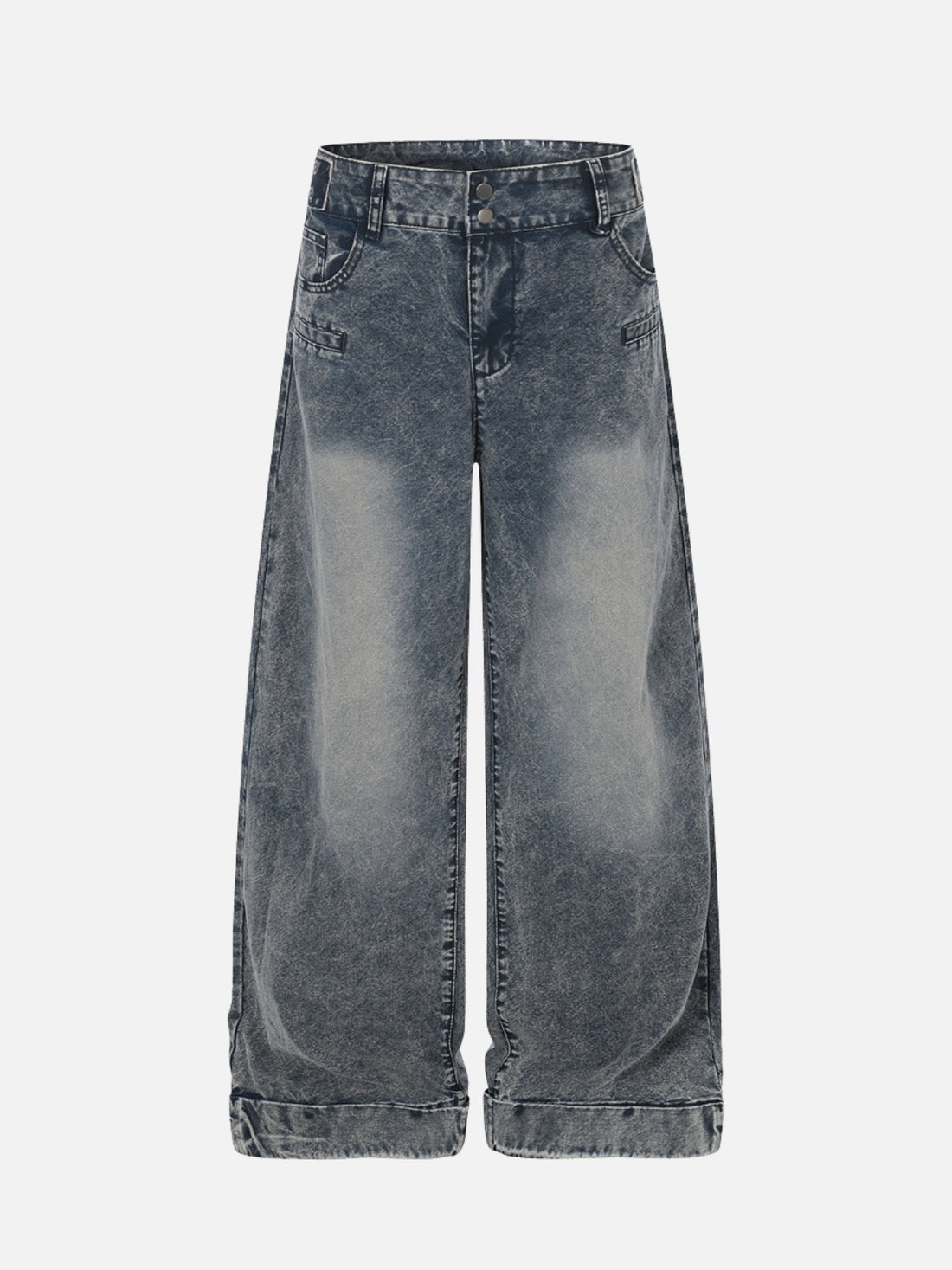 BLUEO - Baggy Basic Jeans Brown | Teenwear.eu