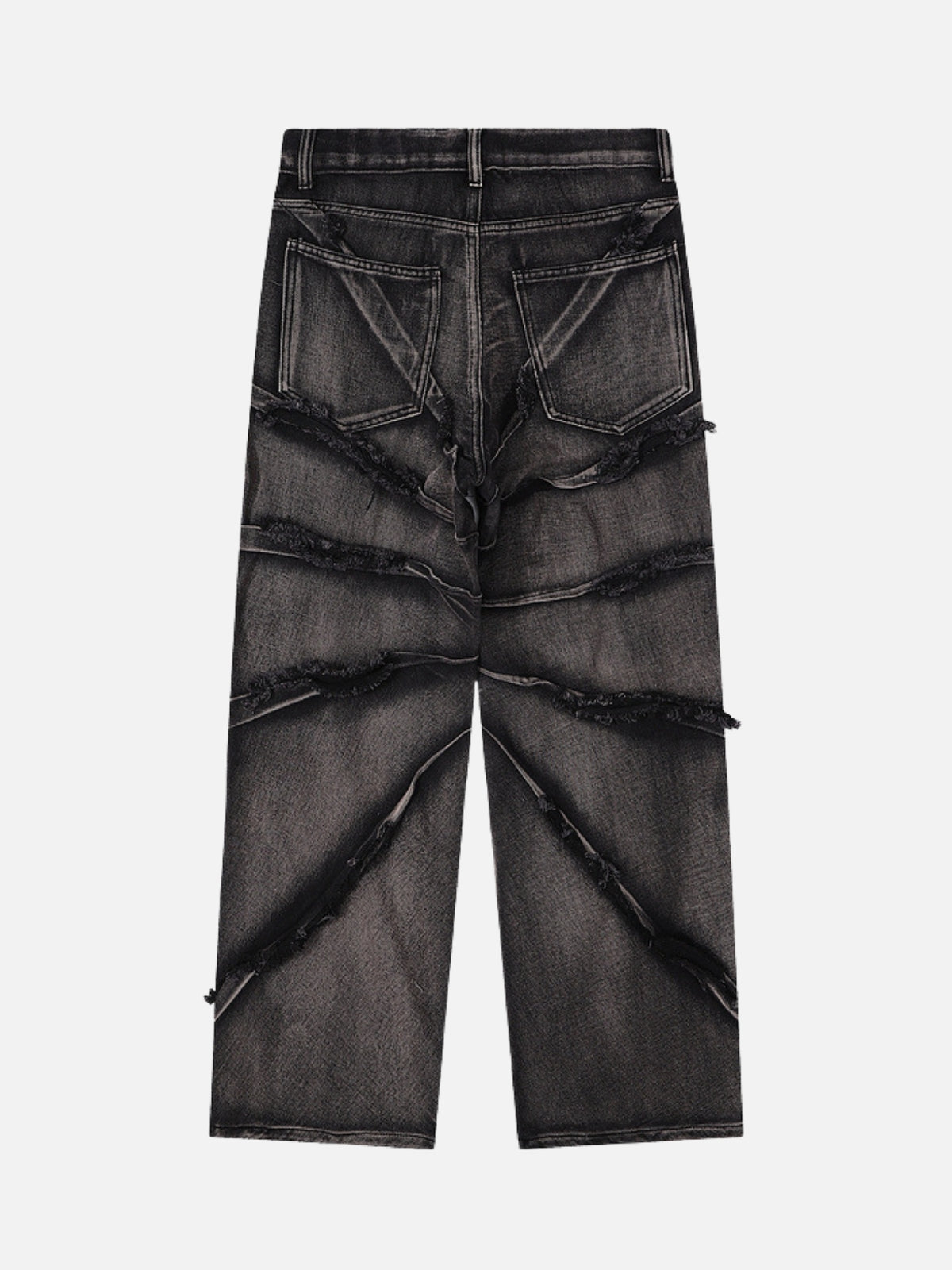 BARCODES - Baggy Basic Embroidered Jeans | Teenwear.eu
