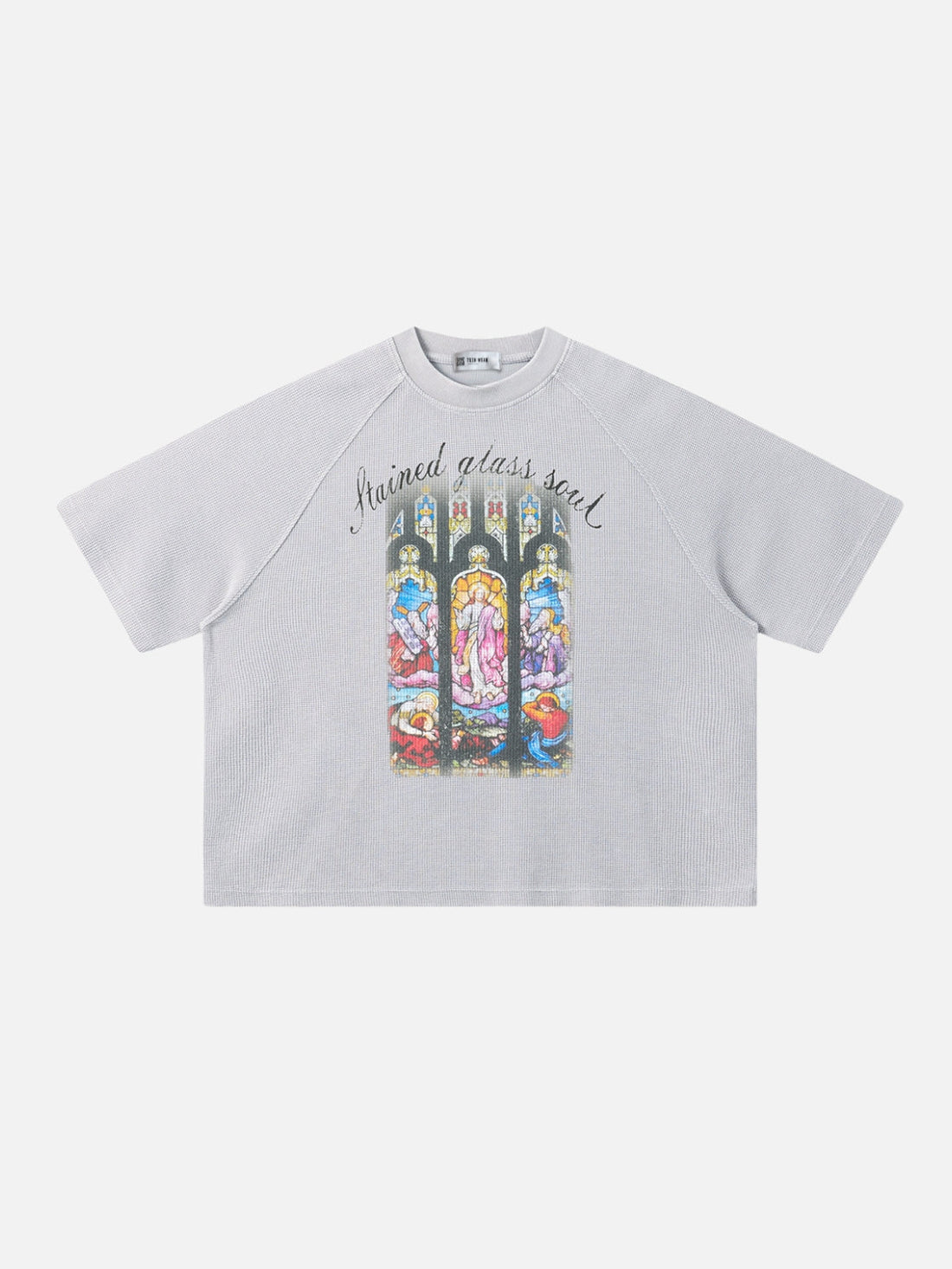 CATHEDRA - Boxy Fit Print T-shirt Black | Teenwear.eu