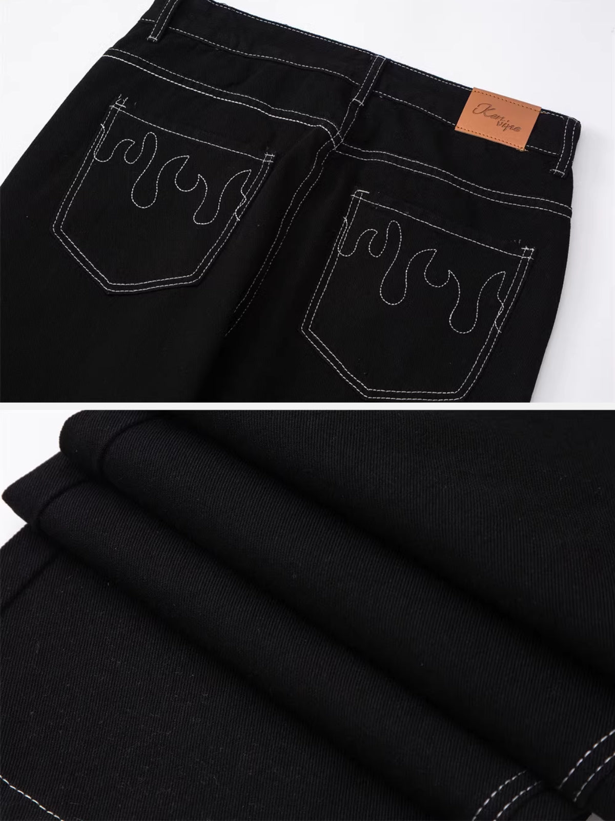 FIRIES - Loose Embroidered Jeans | TEENWEAR.EU