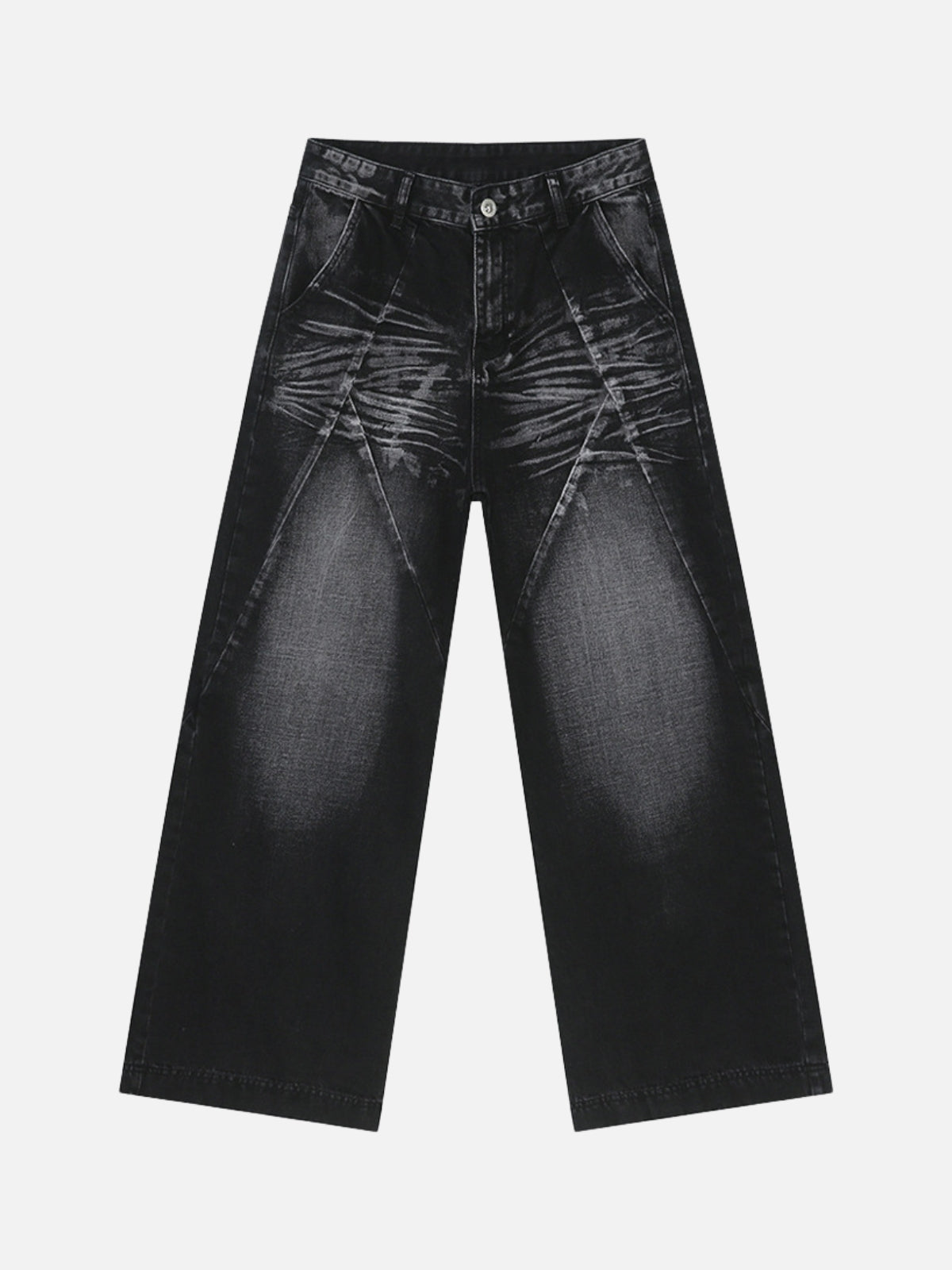 XSES - Baggy Basic Jeans Black | TEENWEAR.EU