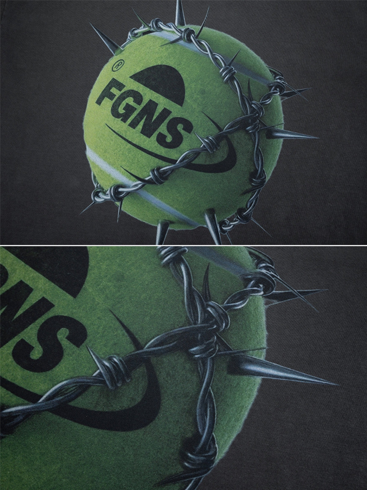 THORNY - Oversized Graphic T-Shirt | Teenwear.eu