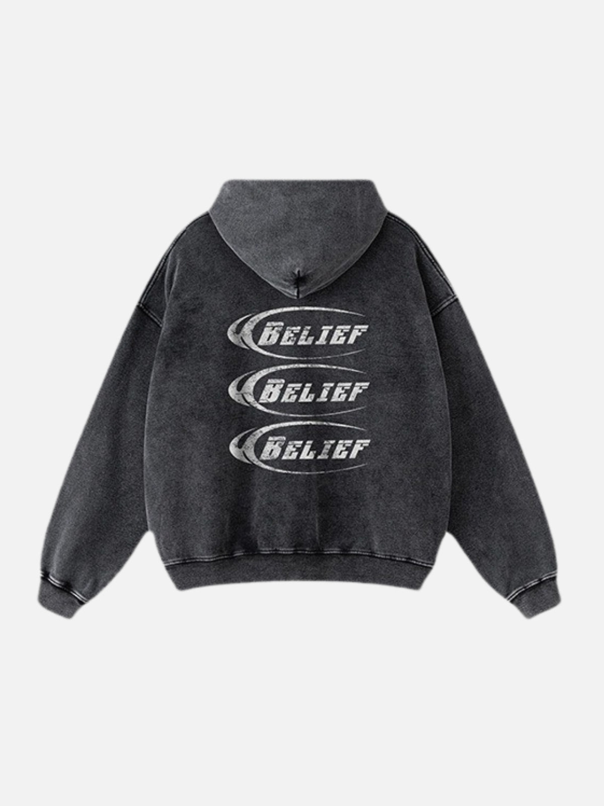 BELIEF - Oversized Graphic Hoodie | TEENWEAR.EU