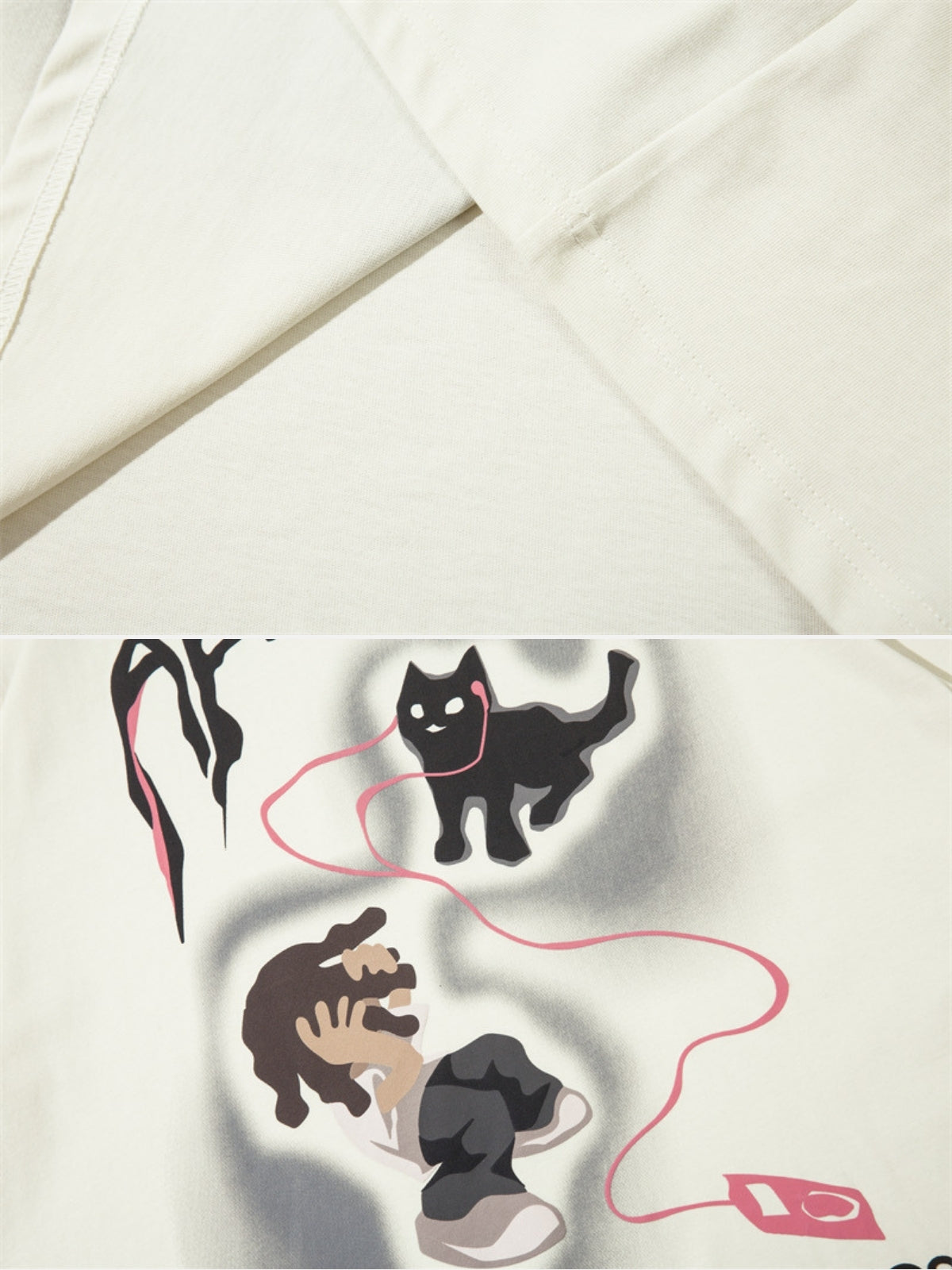 PHONECAT - Oversized Print T-shirt | TEENWEAR.EU