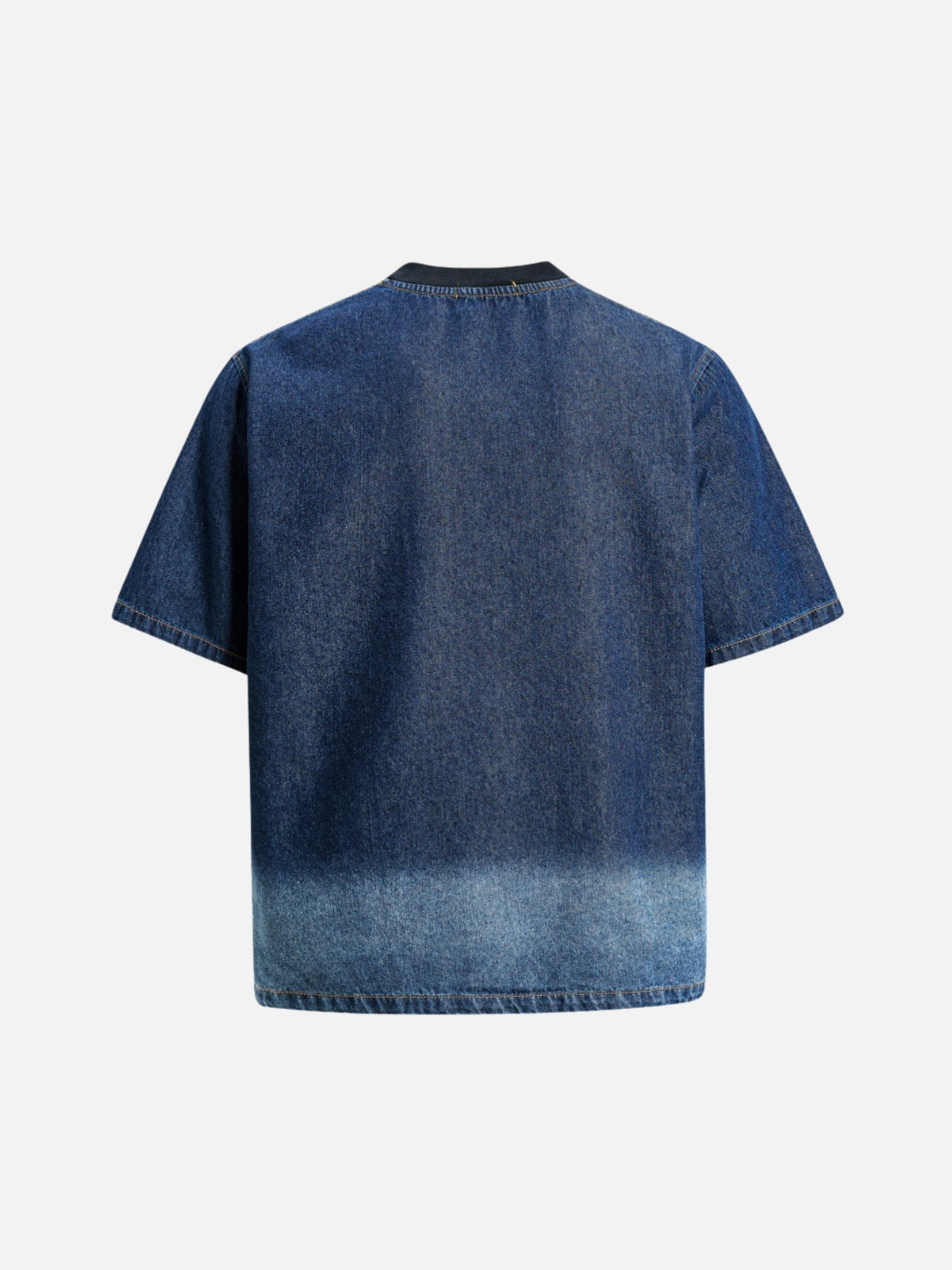 VINTAGES - Denim Oversized Embroidered T-Shirt | Teenwear.eu