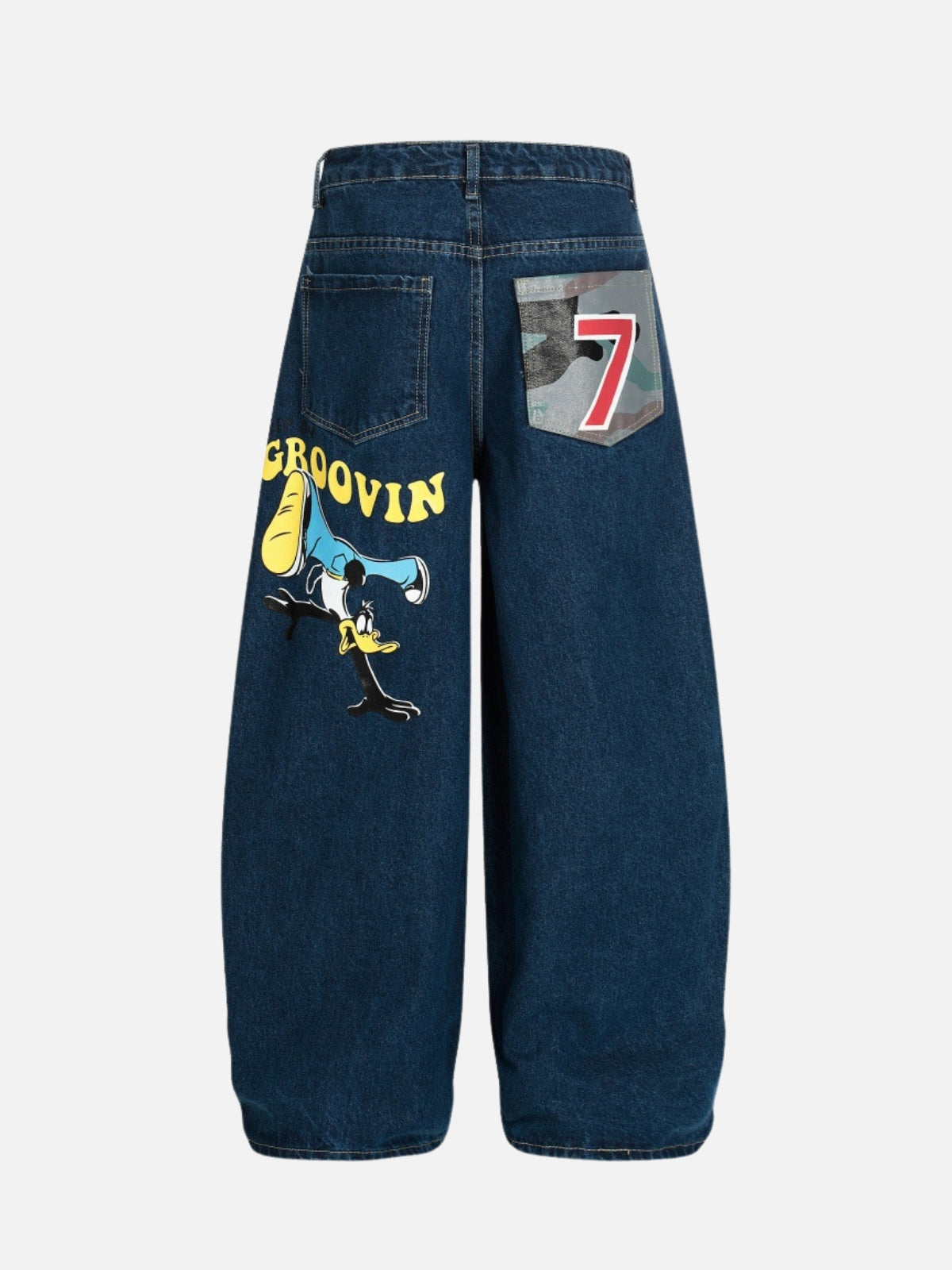 BLOCKZ - Baggy Graphic Jeans