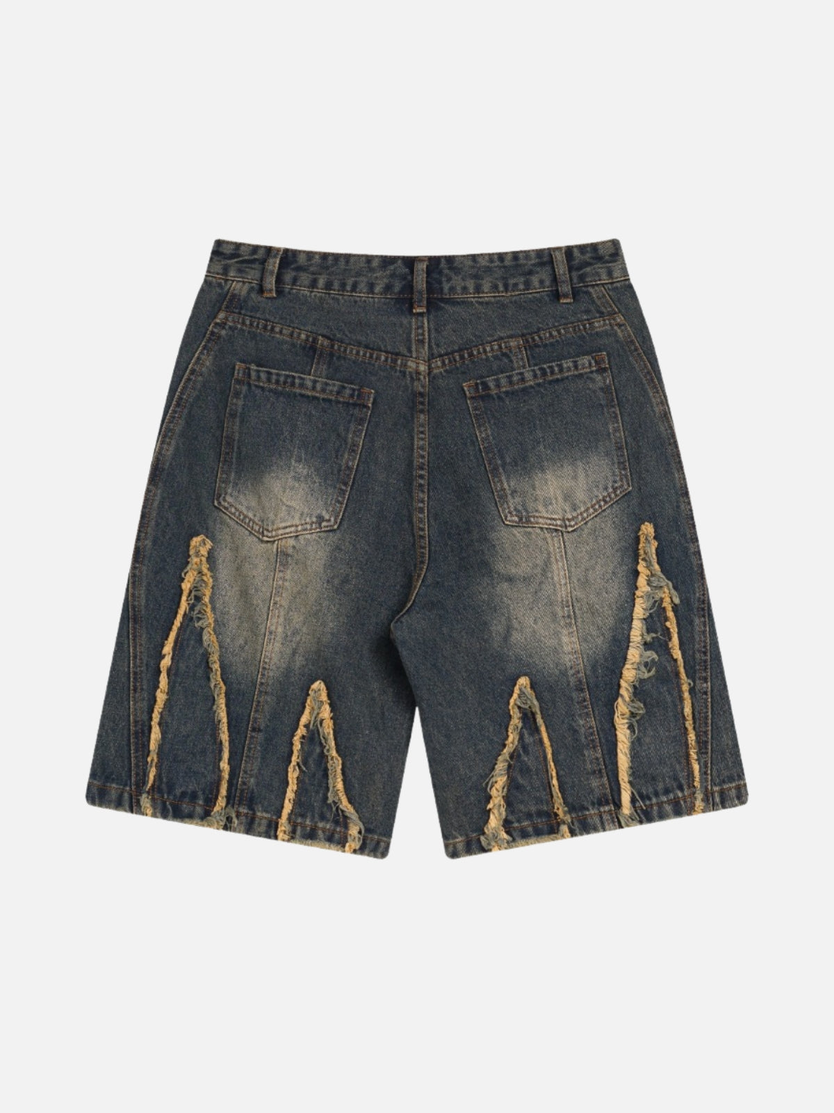 WINGERS - Loose Denim Embroidered Shorts | TEENWEAR.EU