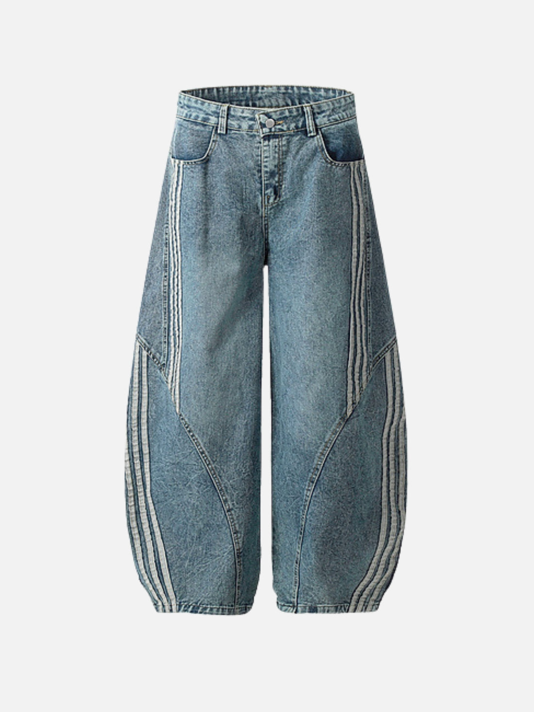 STRIPASO - Baggy Graphic Jeans