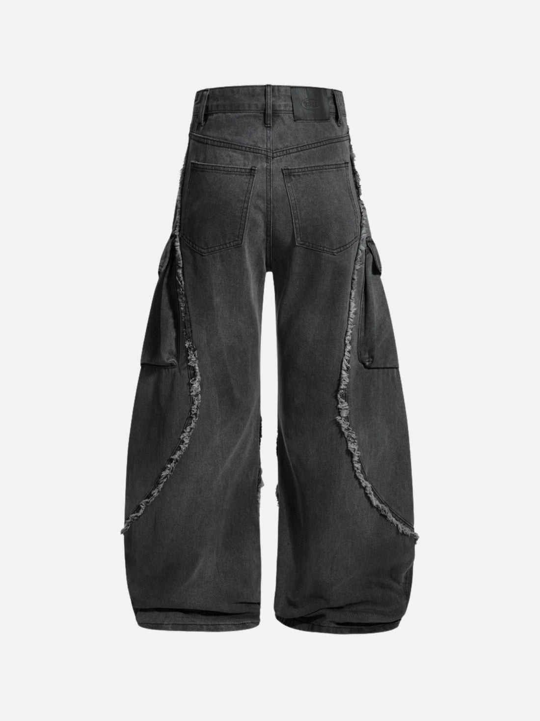 ALIENY - Baggy Graphic Jeans Black | Teenwear.eu