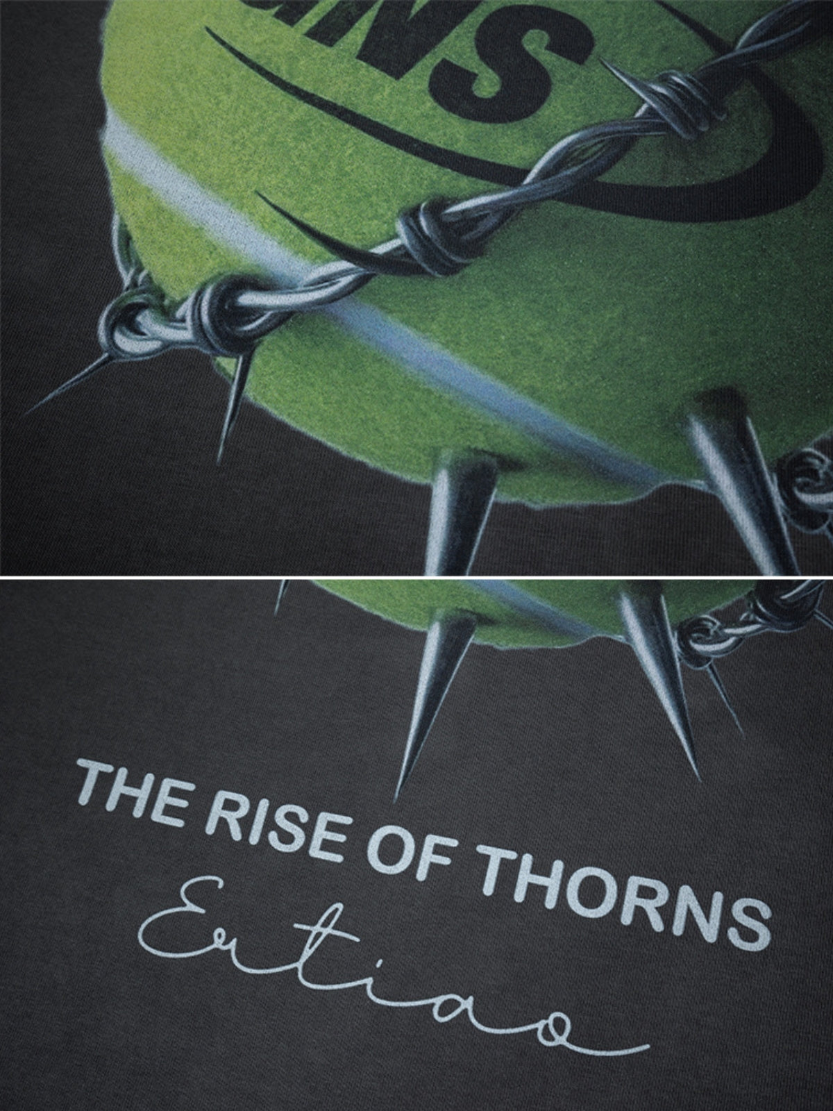 THORNY - Oversized Graphic T-Shirt | Teenwear.eu