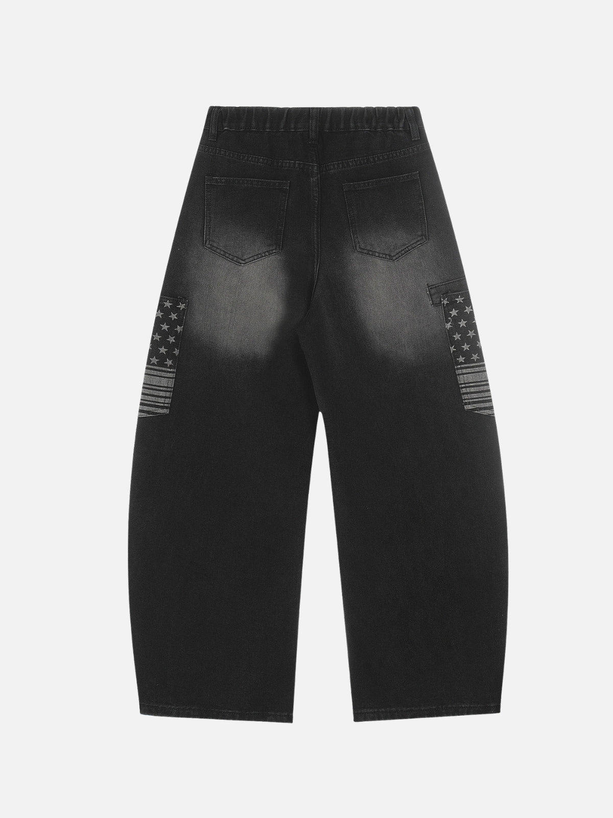 KROSSY - Baggy Embroidered Jeans