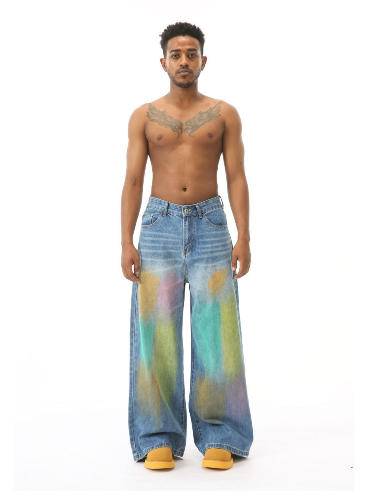 COLORIES - Baggy Graphic Jeans | TEENWEAR.EU