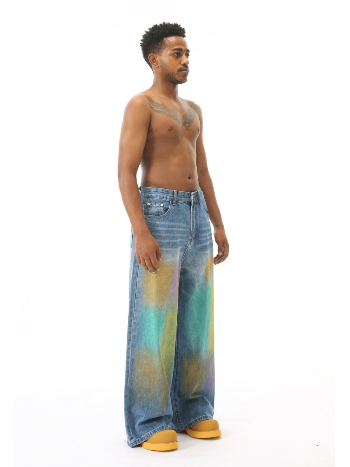 COLORIES - Baggy Graphic Jeans | TEENWEAR.EU