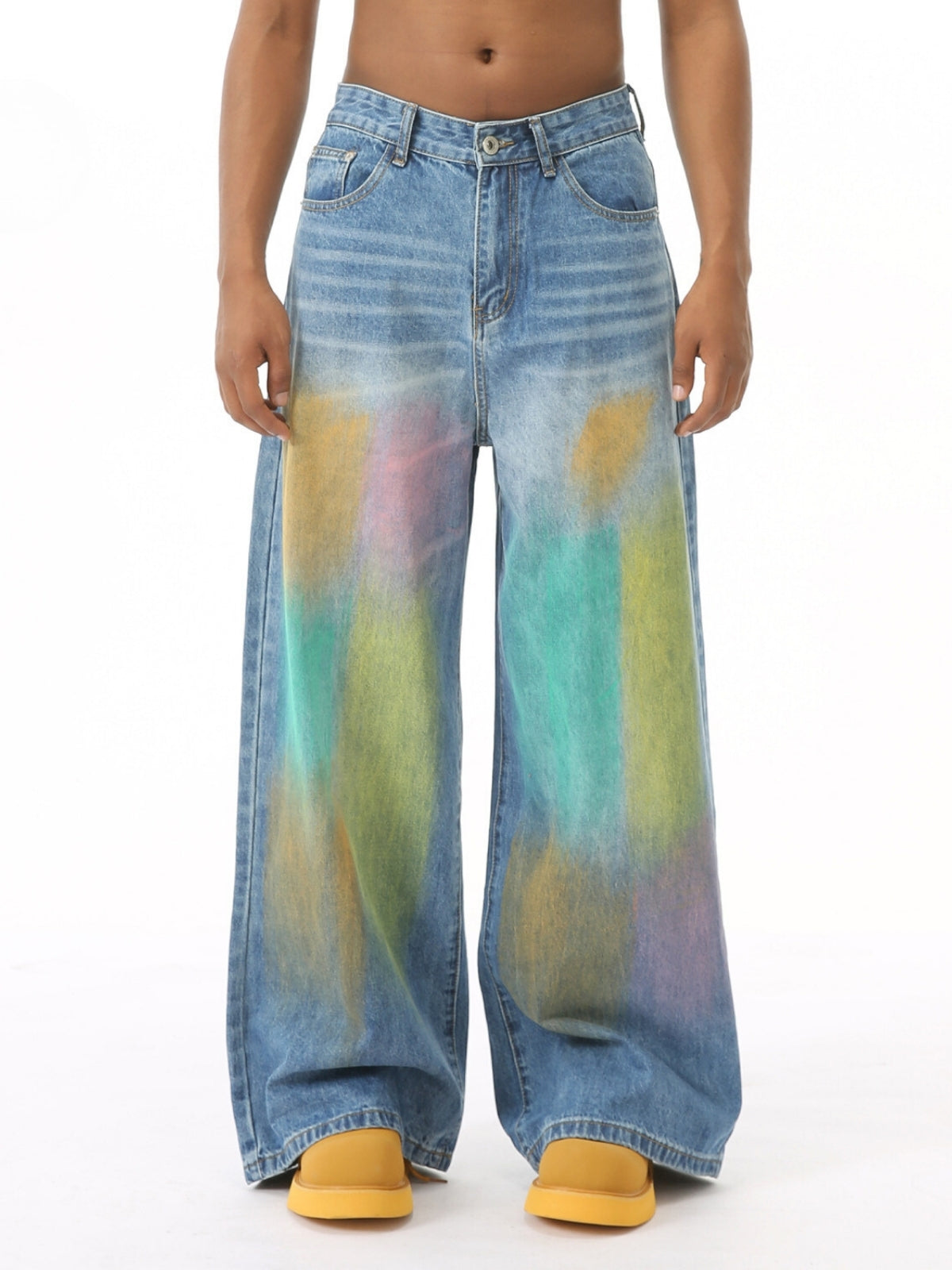 COLORIES - Baggy Graphic Jeans | TEENWEAR.EU