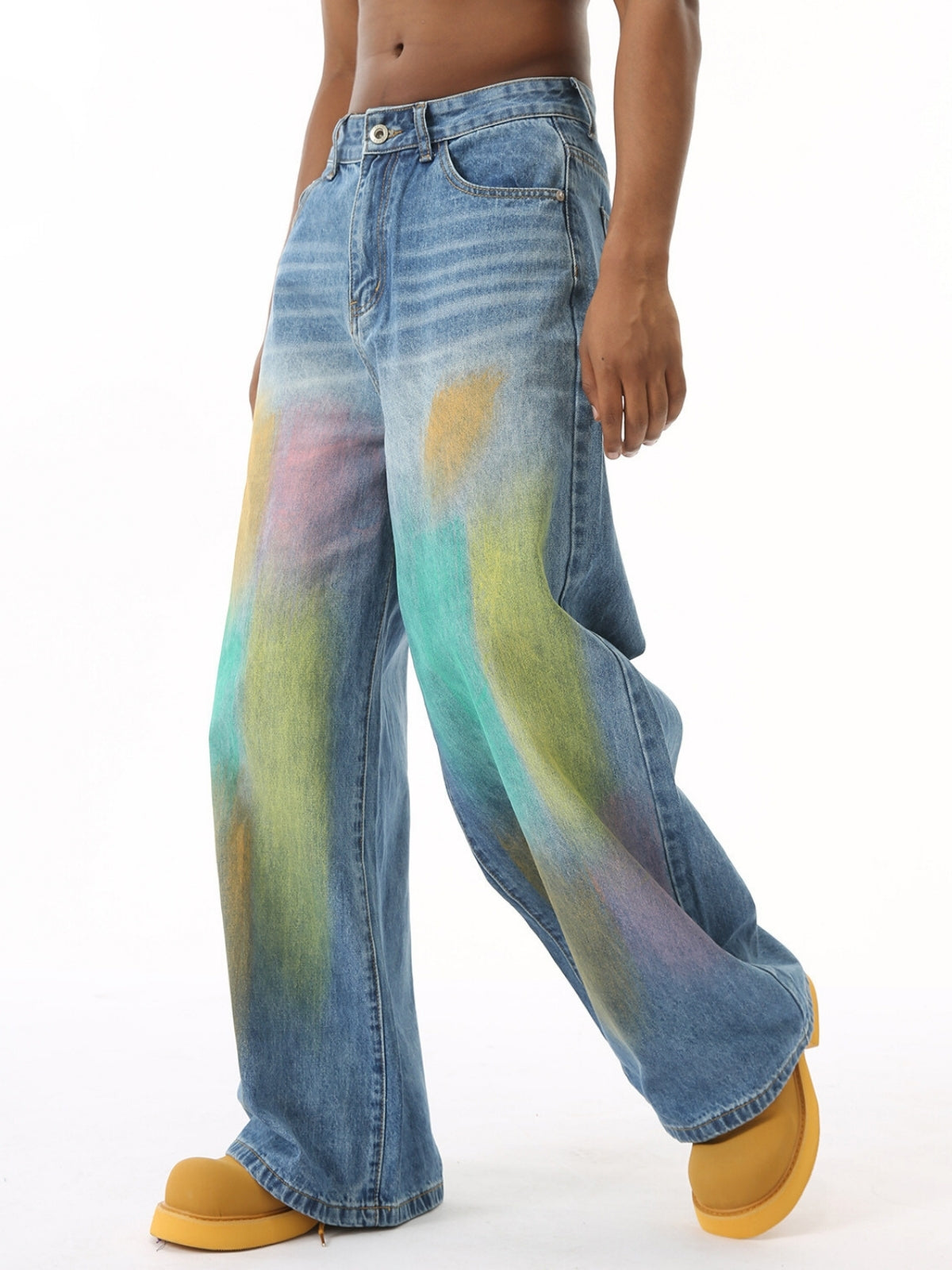 COLORIES - Baggy Graphic Jeans | TEENWEAR.EU