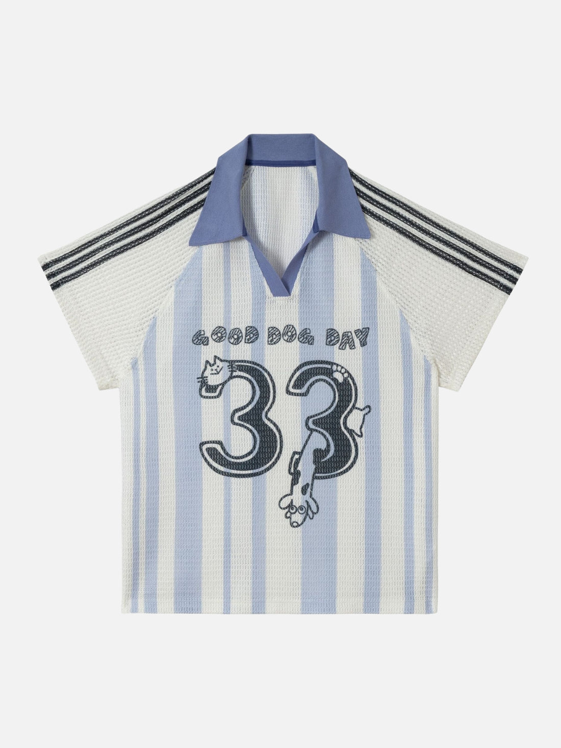 DOGDAY - Oversized Graphic Jersey Blue | Teenwear.eu