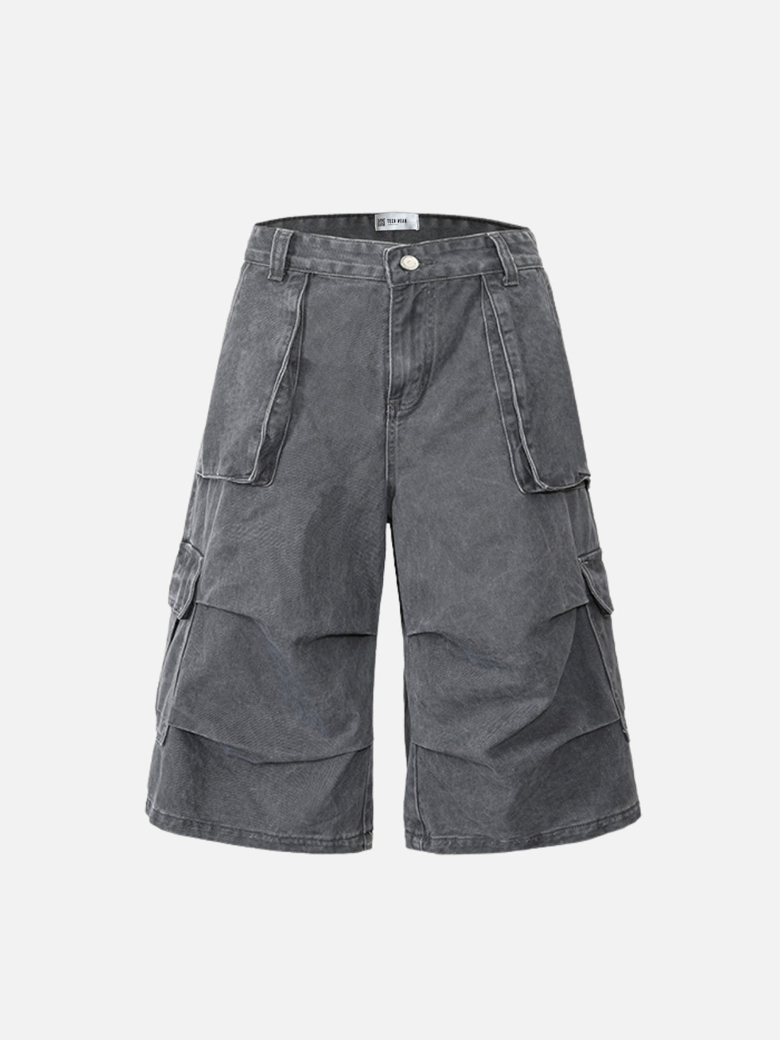 WORKIES – Cargo Jorts Grey | TEENWEAR.EU