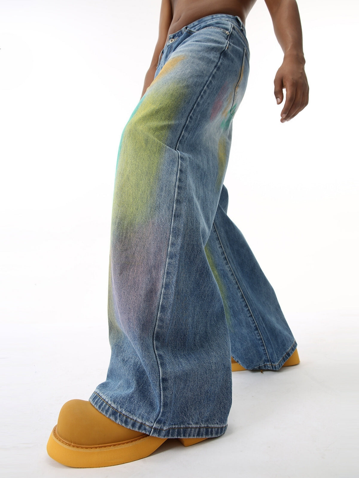 COLORIES - Baggy Graphic Jeans | TEENWEAR.EU