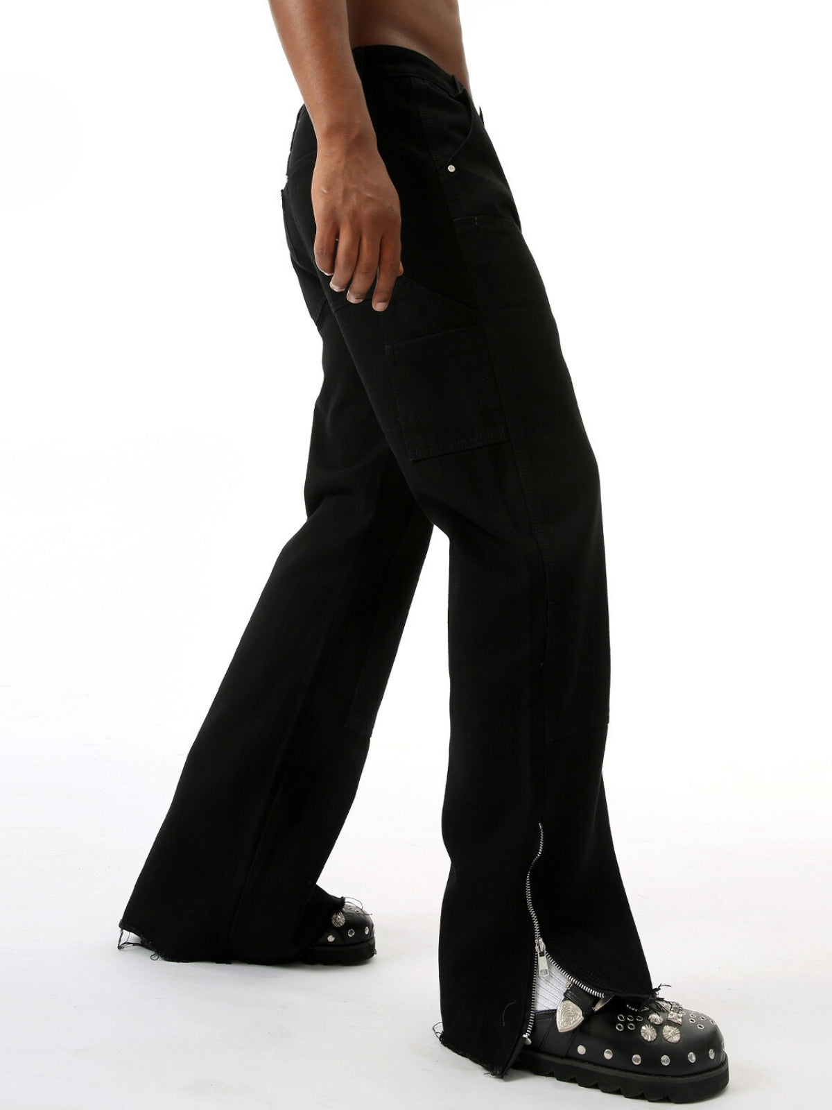 FLARIES - Flared Basic Zipper Jeans | TEENWEAR.EU