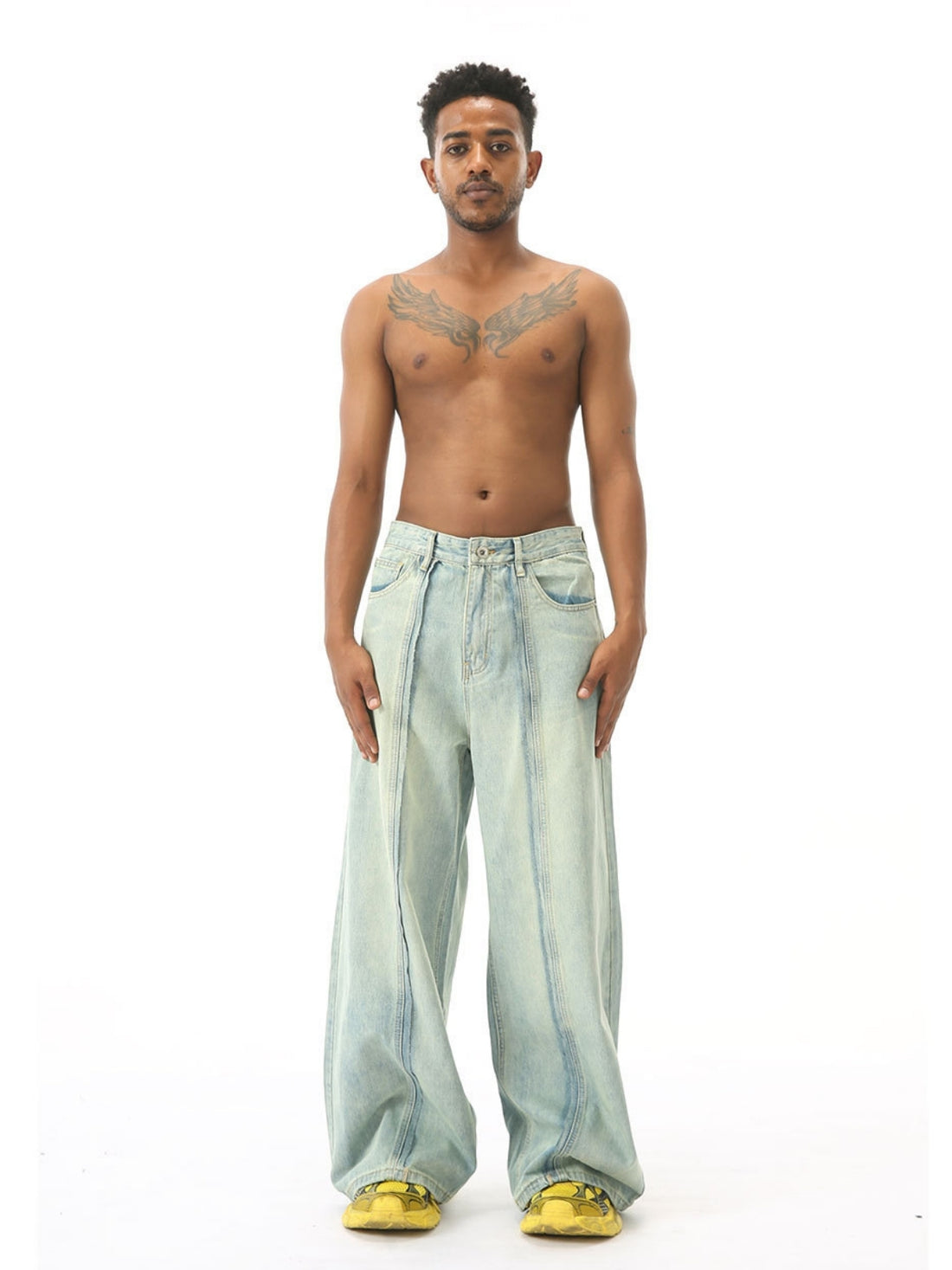 KENSENS - Baggy Basic Jeans | TEENWEAR.EU