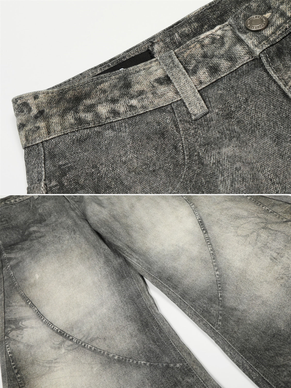 GREYO - Baggy Graphic Jeans