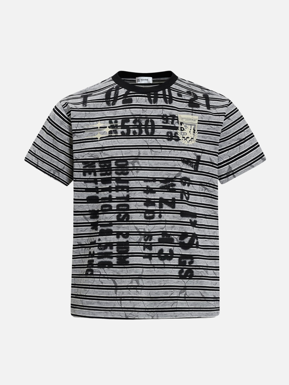 STREETO - Oversized Graphic T-Shirt Grey | Teenwear.eu