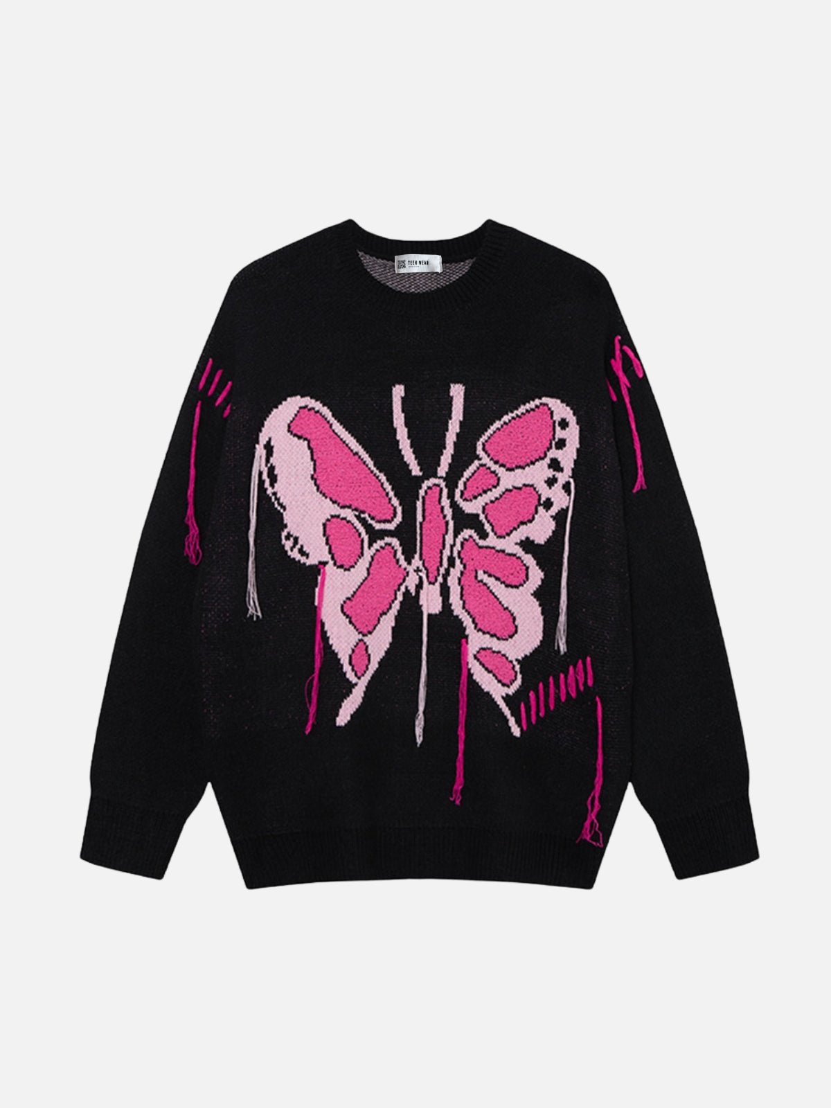 FLUTTRA – Oversized Graphic Sweater