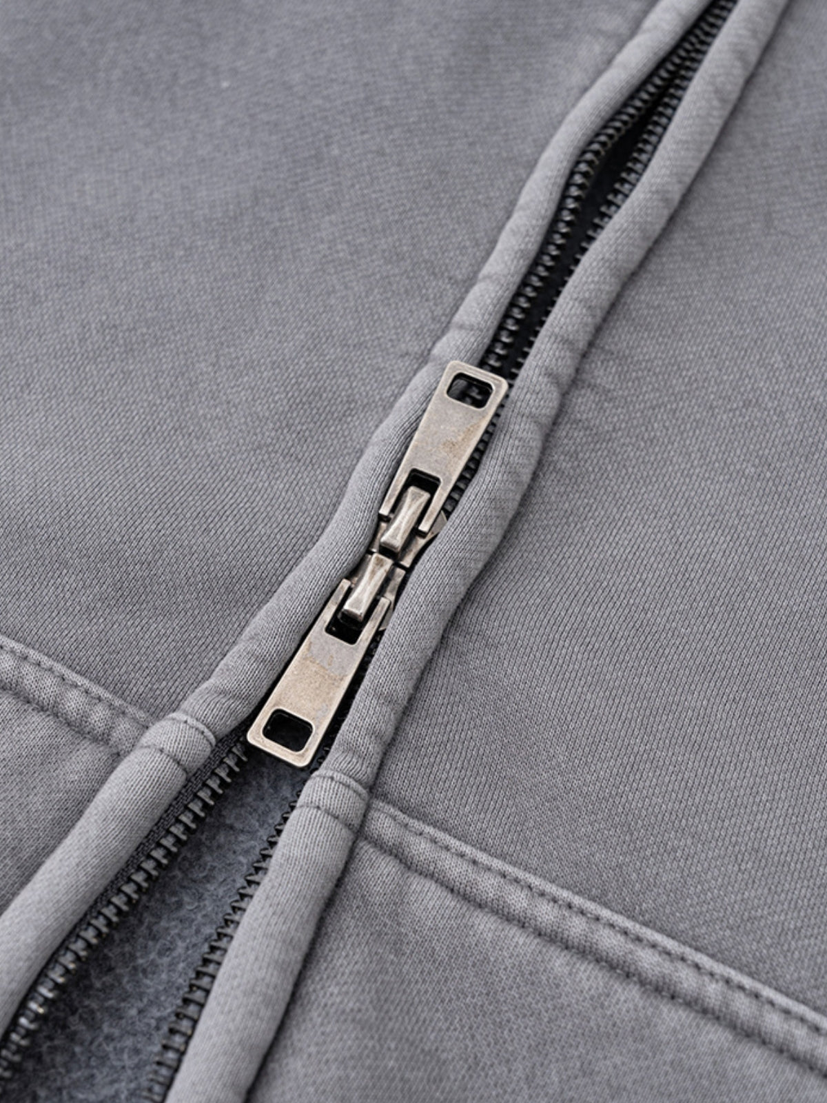 VICOS - Oversized Basic Premium Zip Up Hoodie