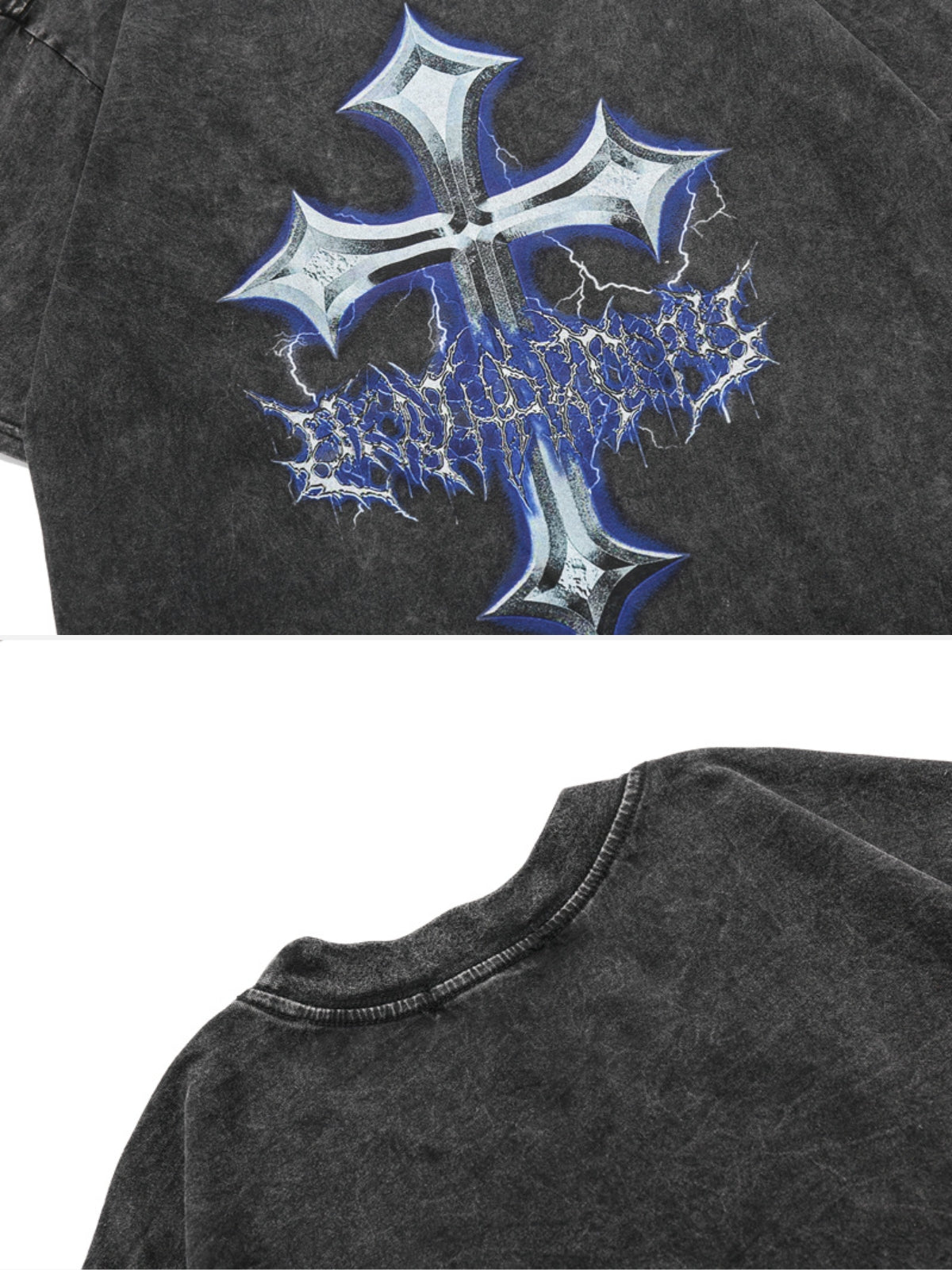 METALCROSS - Oversized Print T-Shirt | TEENWEAR.EU