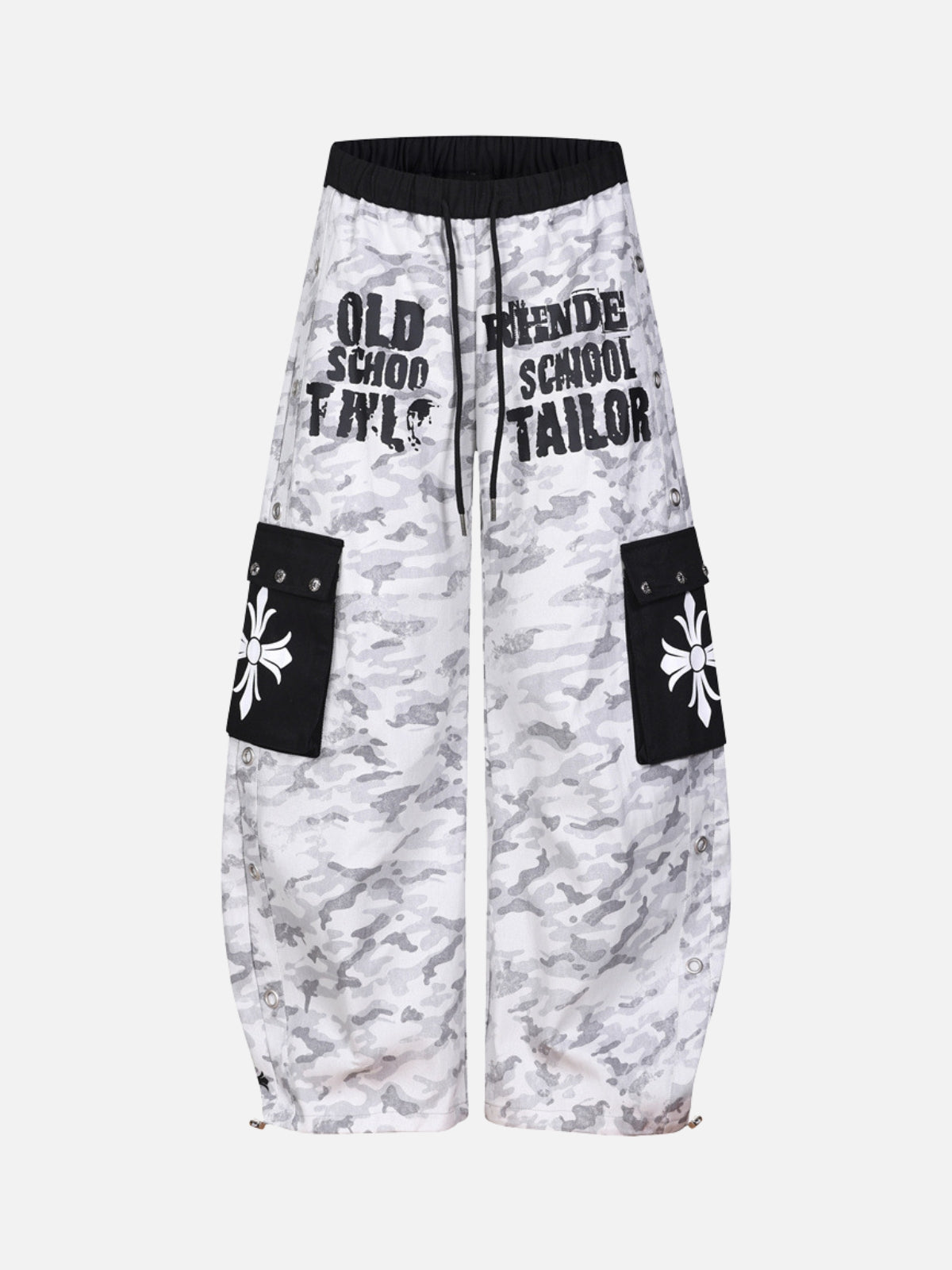 SIGNY - Baggy Graphic Jeans Grey | Teenwear.eu