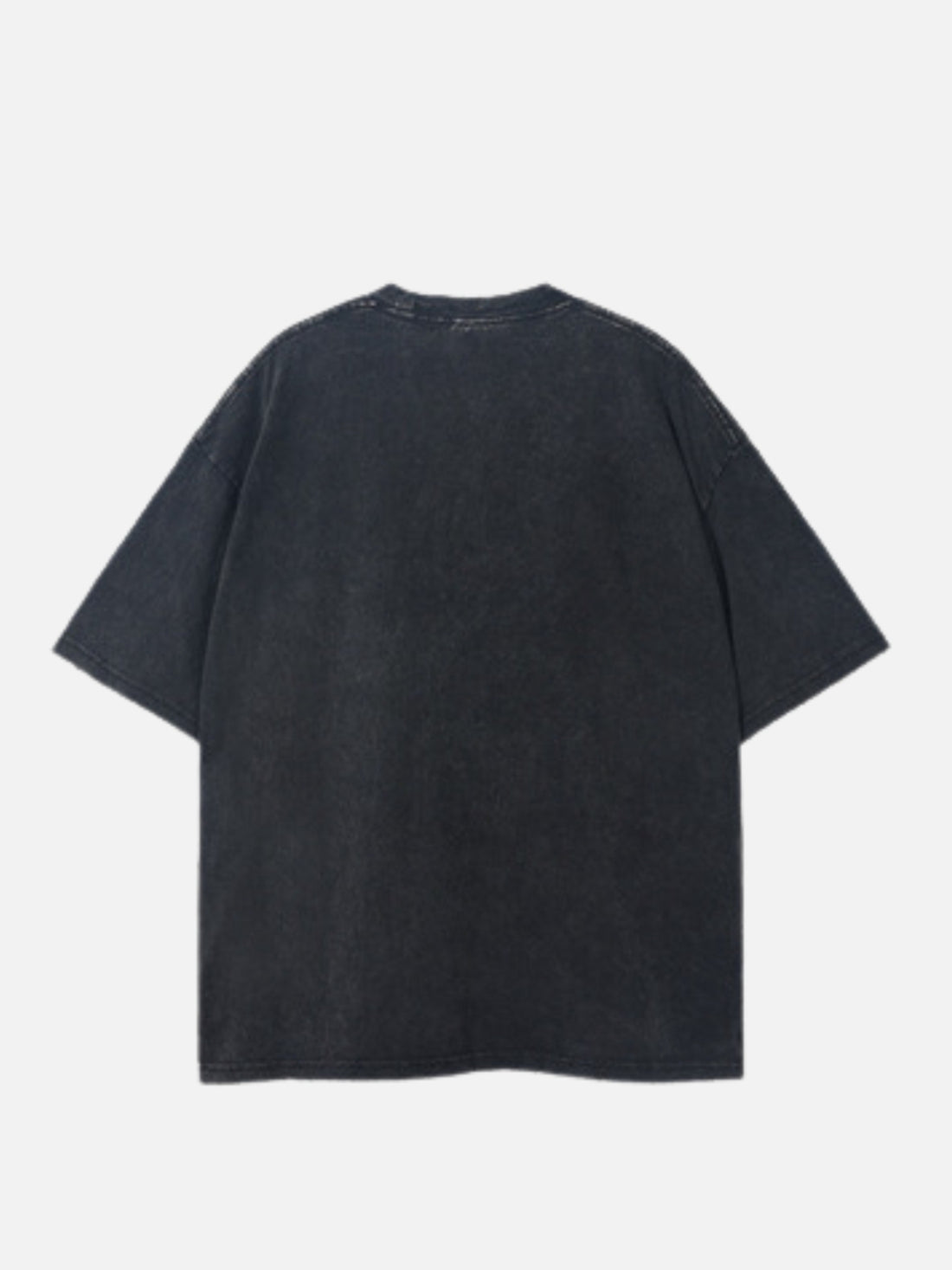 BLIGHT - Oversized Print T-Shirt Washed Black | TEENWEAR.EU