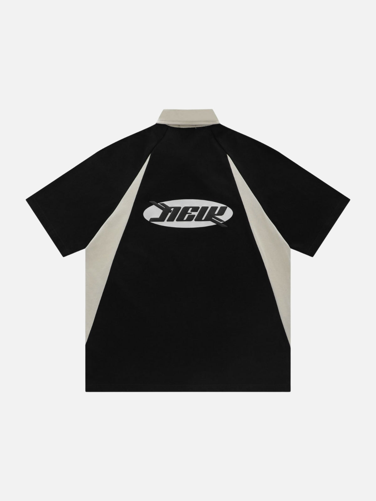 GICAN - Oversized Graphic Polo Shirt | TEENWEAR.EU