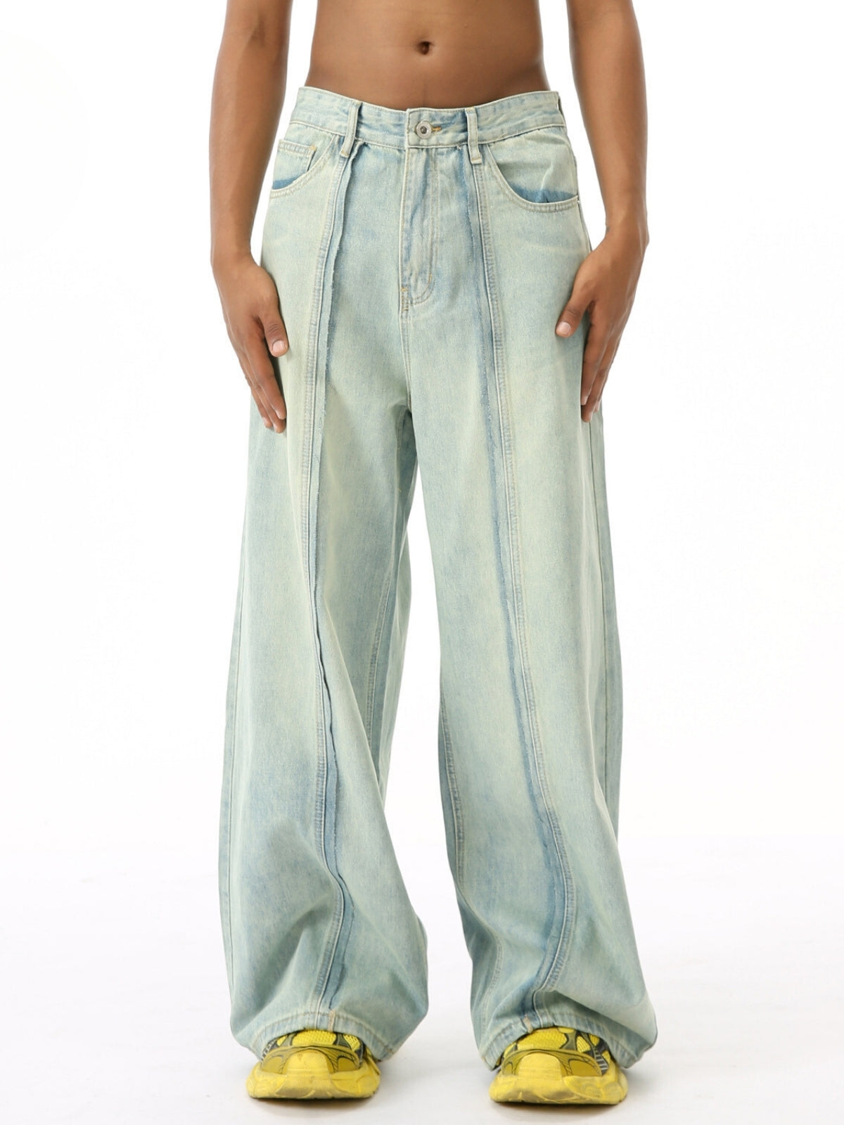 KENSENS - Baggy Basic Jeans | Teenwear.eu
