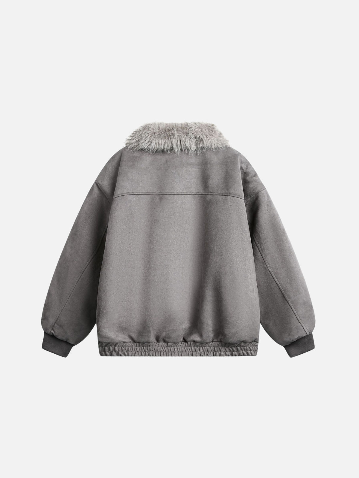 FROZZY – Oversized Basic Sherpa Jacket