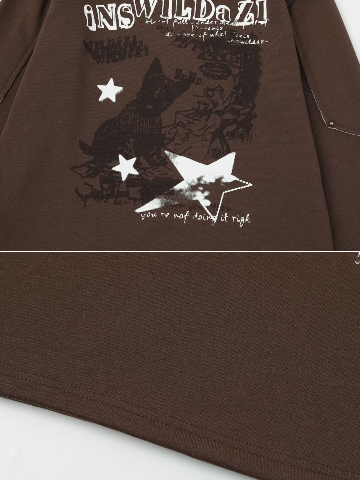 STARDRAZ – Oversized Graphic Sweatshirt