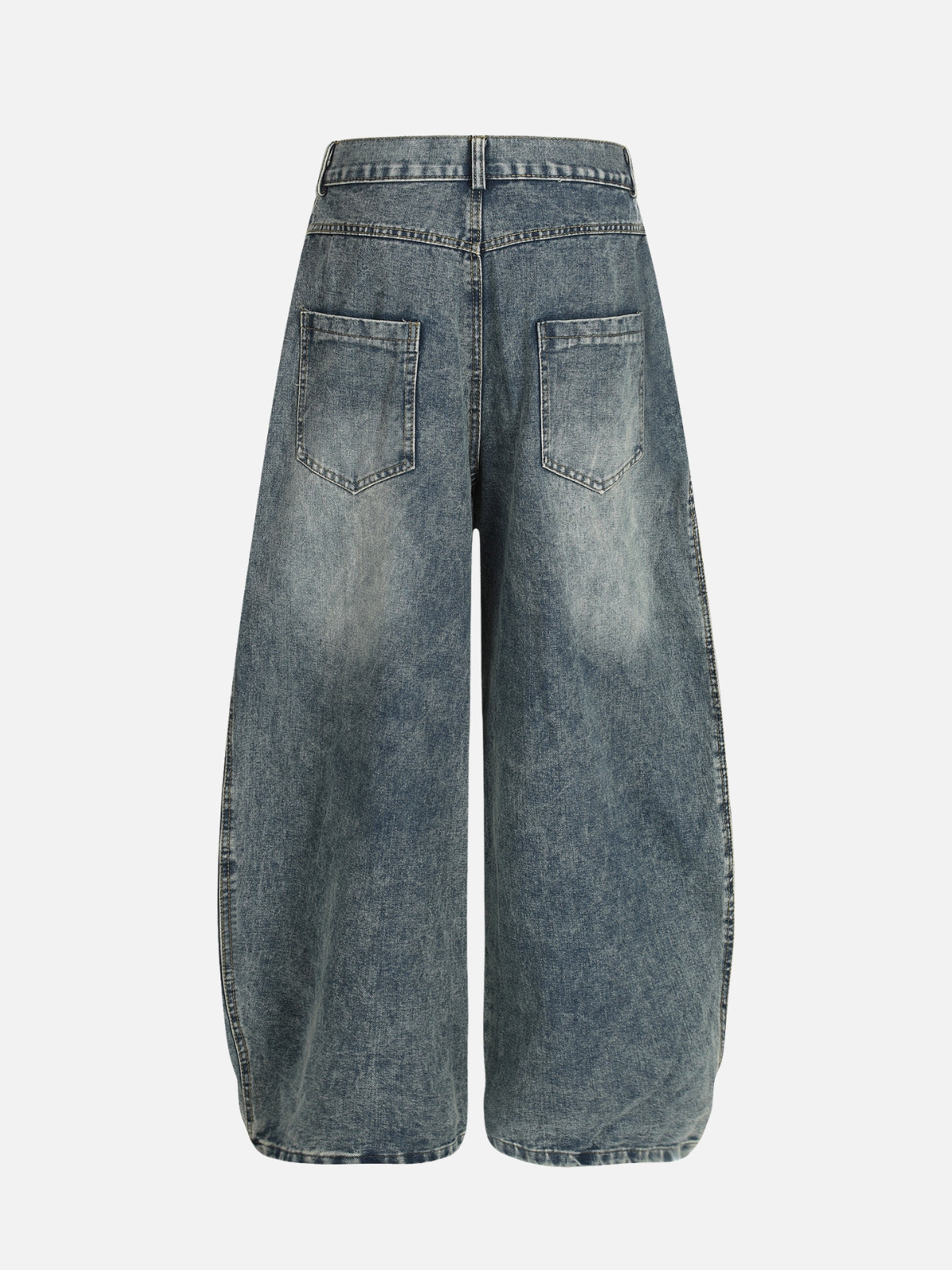 WRAPSY – Baggy Embroidered Jeans