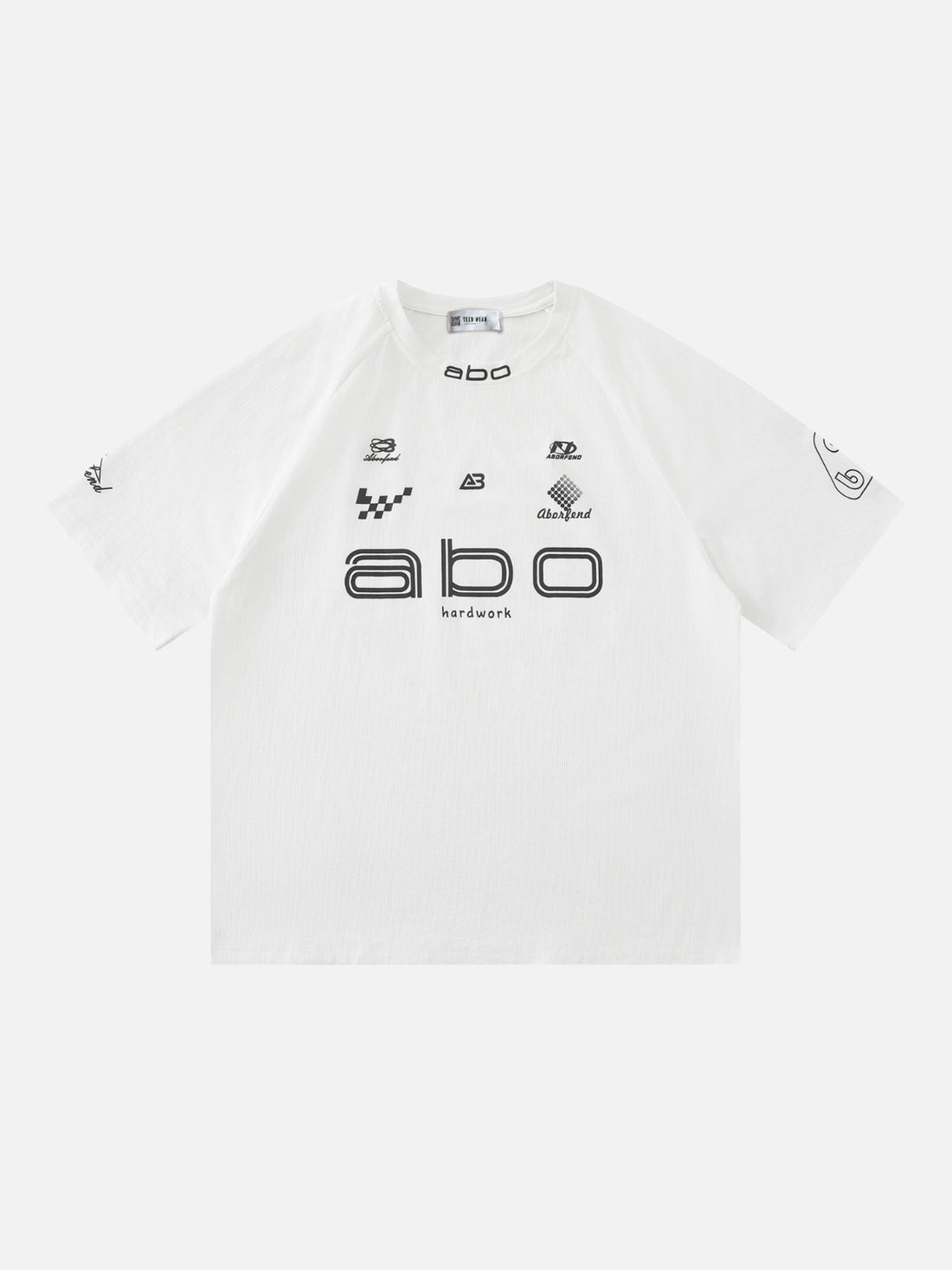 RACEY - Oversized Graphic T-Shirt Black | Teenwear.eu