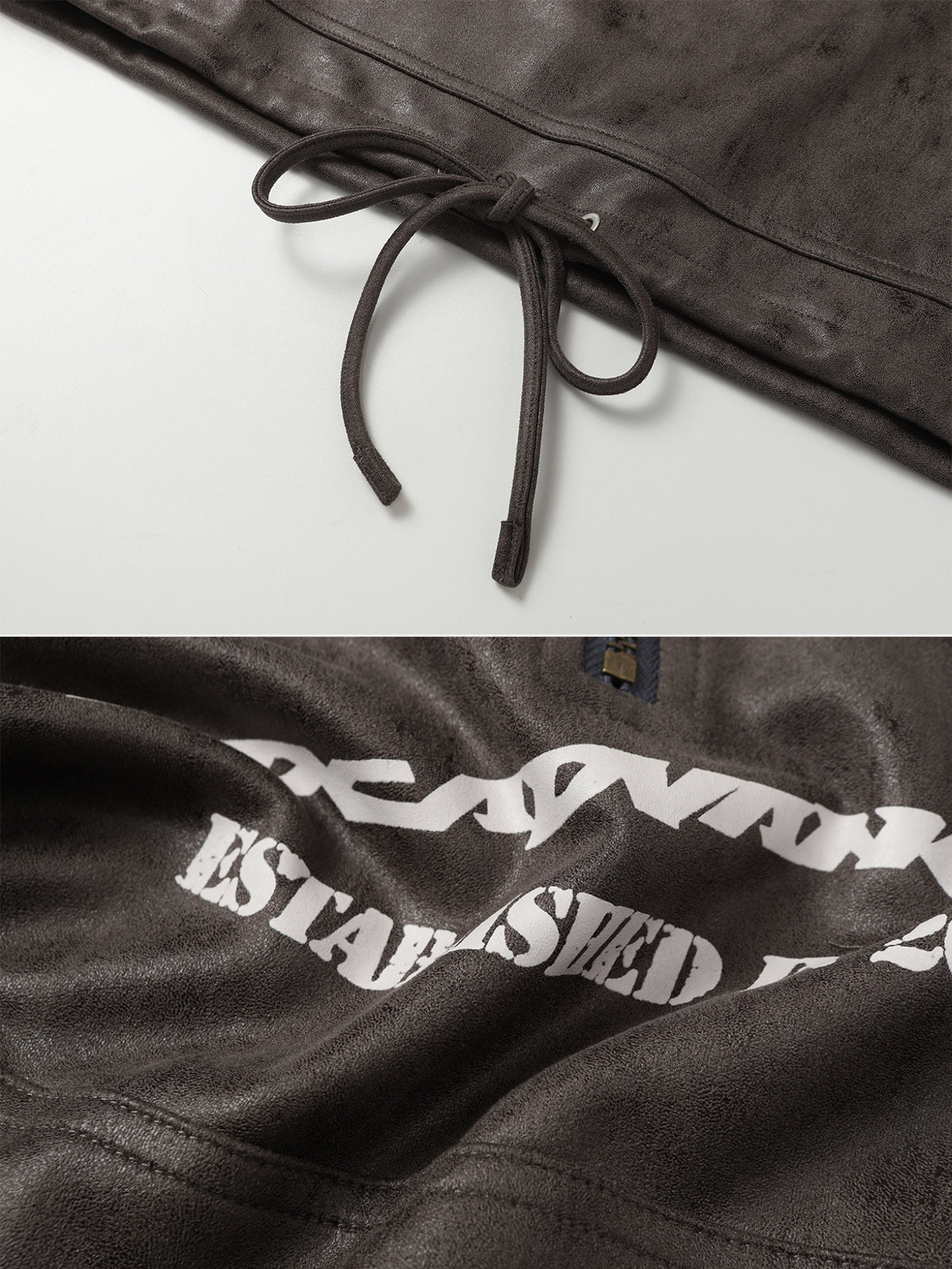 FADESHIFT – Oversized Print 1/4 Zip Hoodie