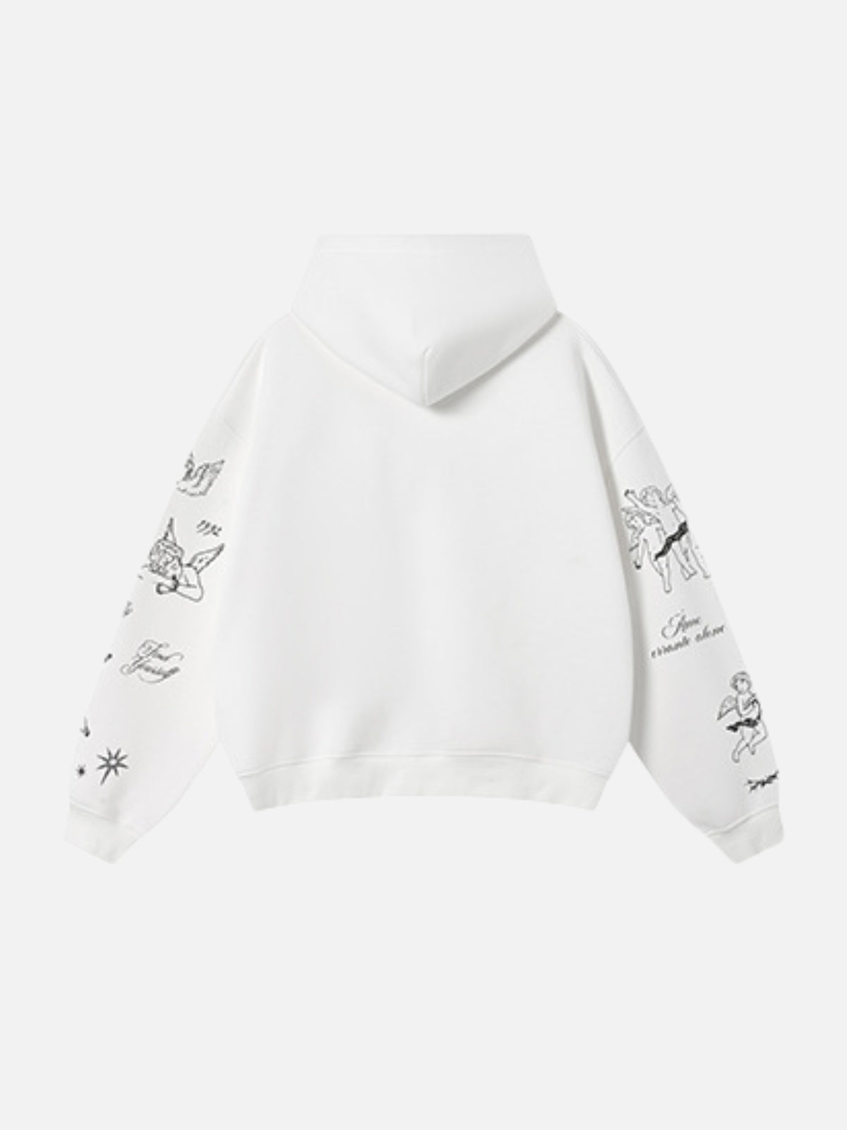 ANGELY - Oversized Graphic Hoodie