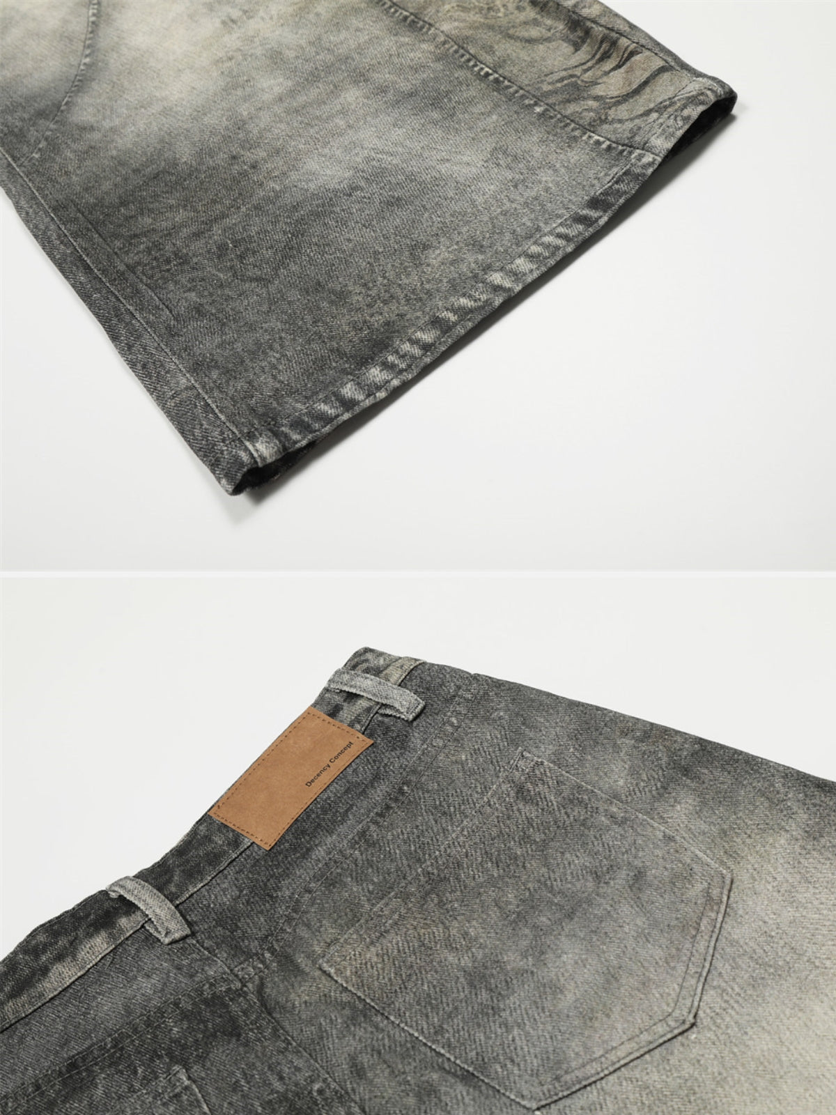 GREYO - Baggy Graphic Jeans