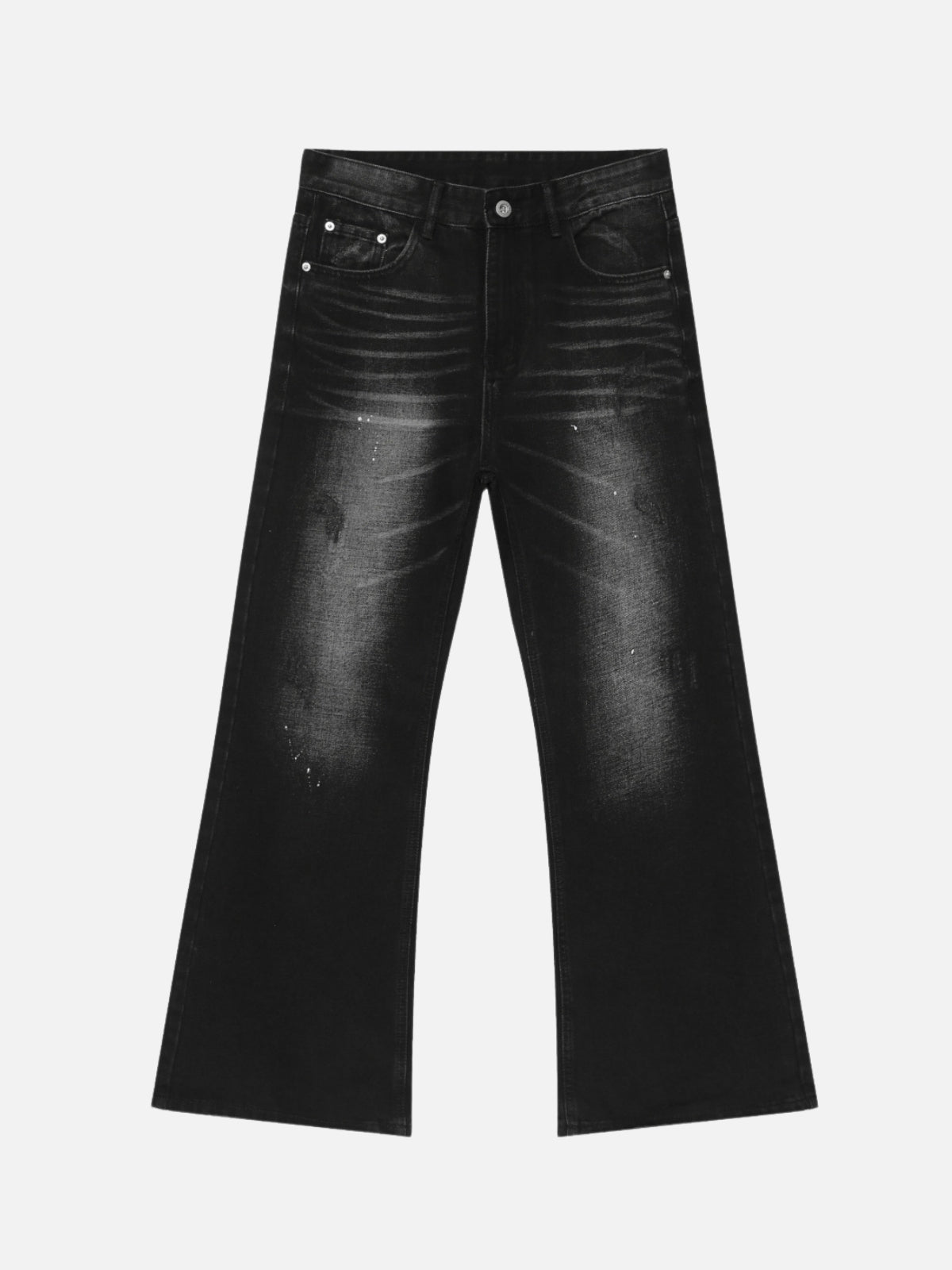 POINTES - Flared Basic Jeans Black | TEENWEAR.EU