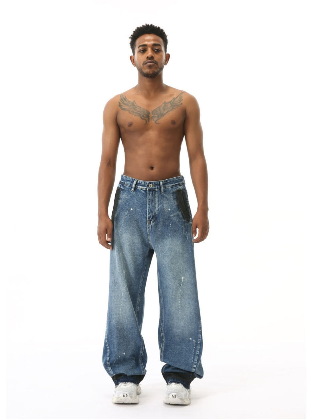 POINTERS - Baggy Basic Jeans | TEENWEAR.EU